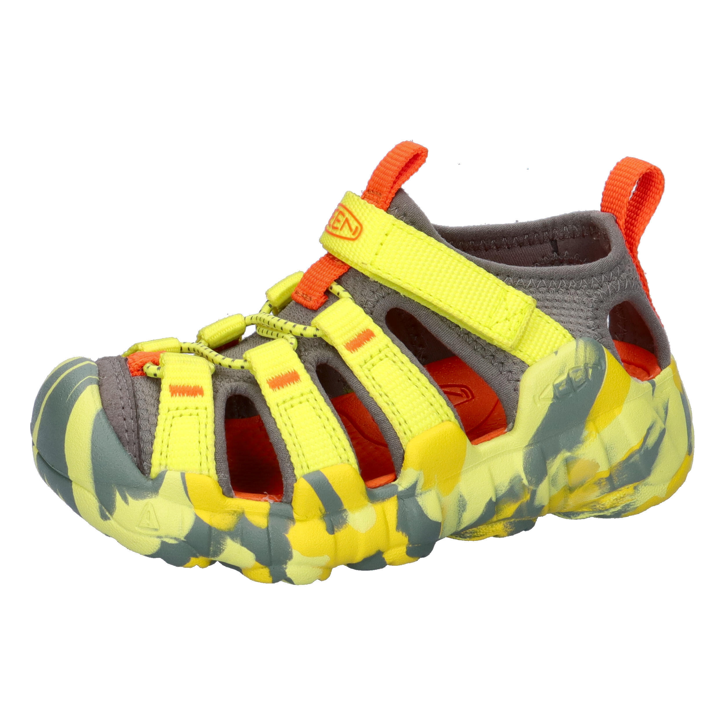 Keen Jr Hyperport H2 Children's Shoes Evening Primrose/steel Grey Yellow