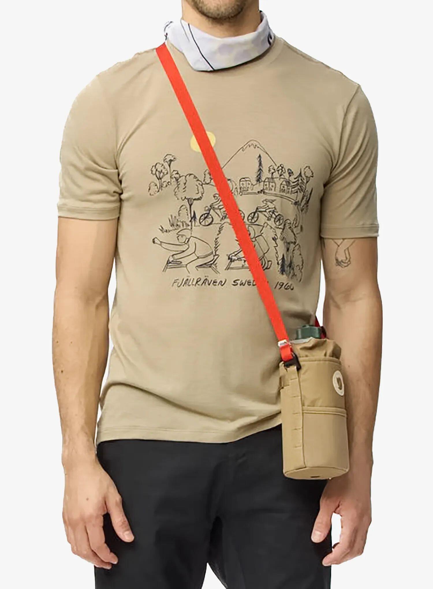 Koszulka rowerowa Fjallraven Hoja Lugnt Wool T-shirt