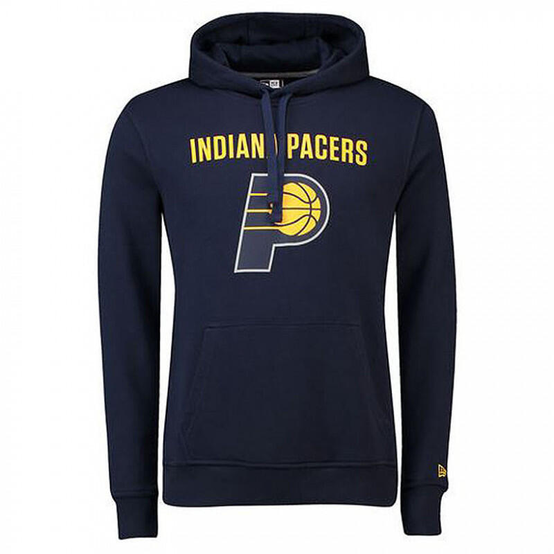 Sweat à Capuche NBA Indiana Pacers New Era Team logo Bleu marine