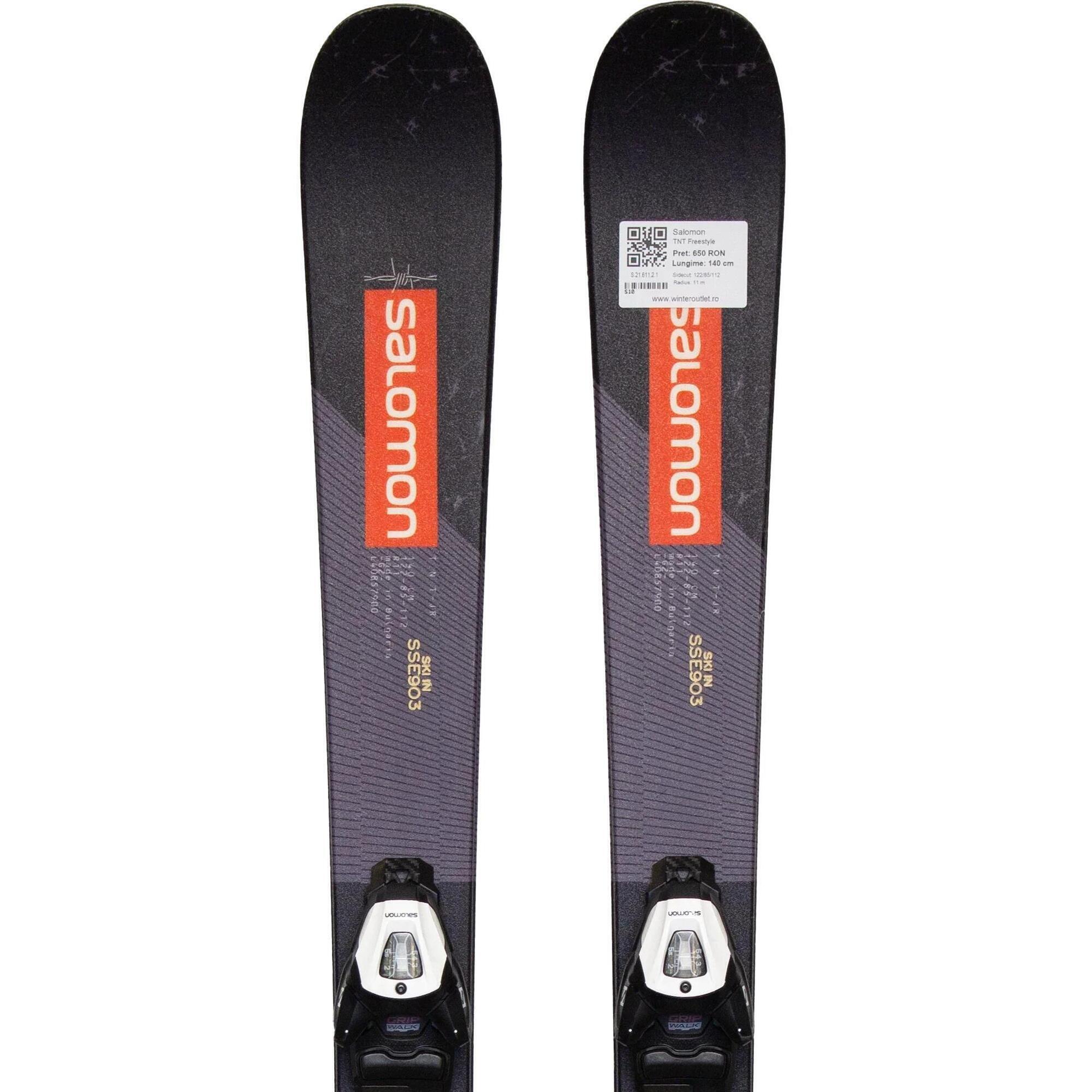 Second Life- Narty SALOMON TNT Freestyle  130 cm - Stan bardzo dobry