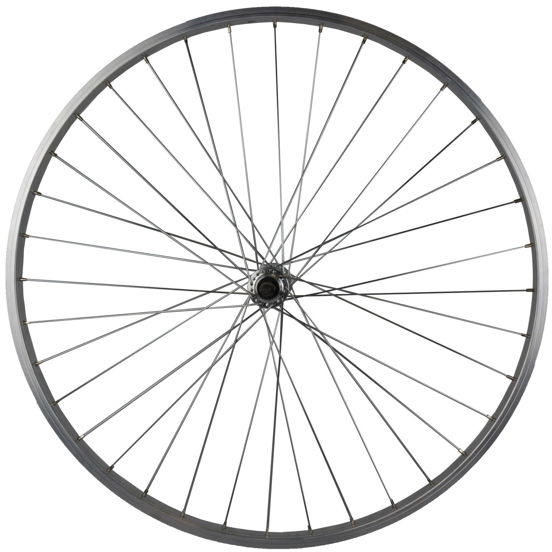 Roland przednie koło P24 28 19-622 aluminium oś stała srebrny