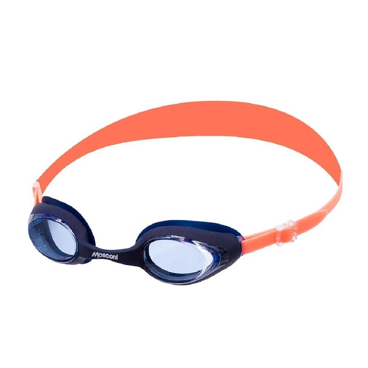 Okulary Przeciwsłoneczne Mosconi Junior Soft Goggles – Niebieskie/Pomarańczowe