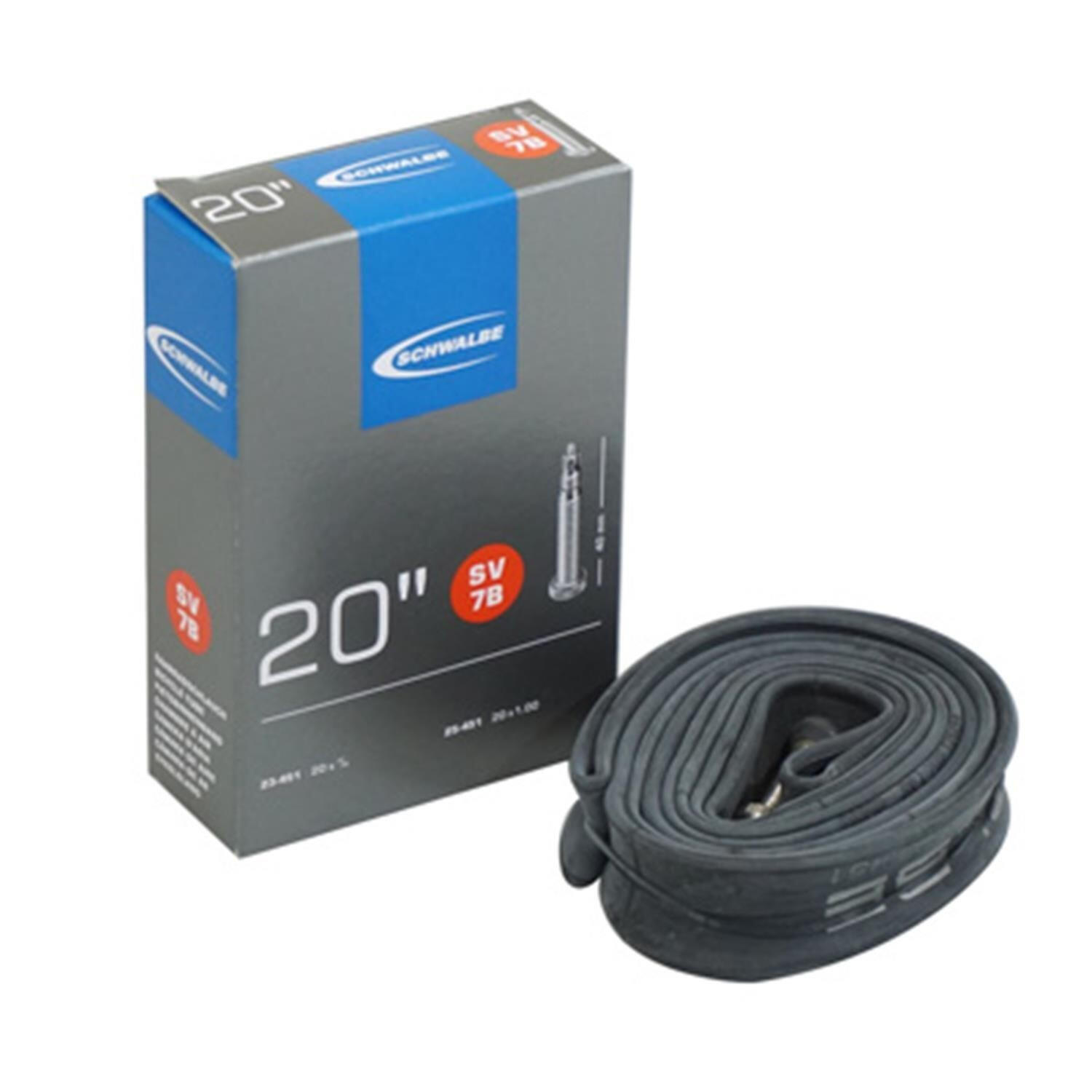 Dętka Schwalbe SV7B 20 FV 23/25-451 wąska (extra light)