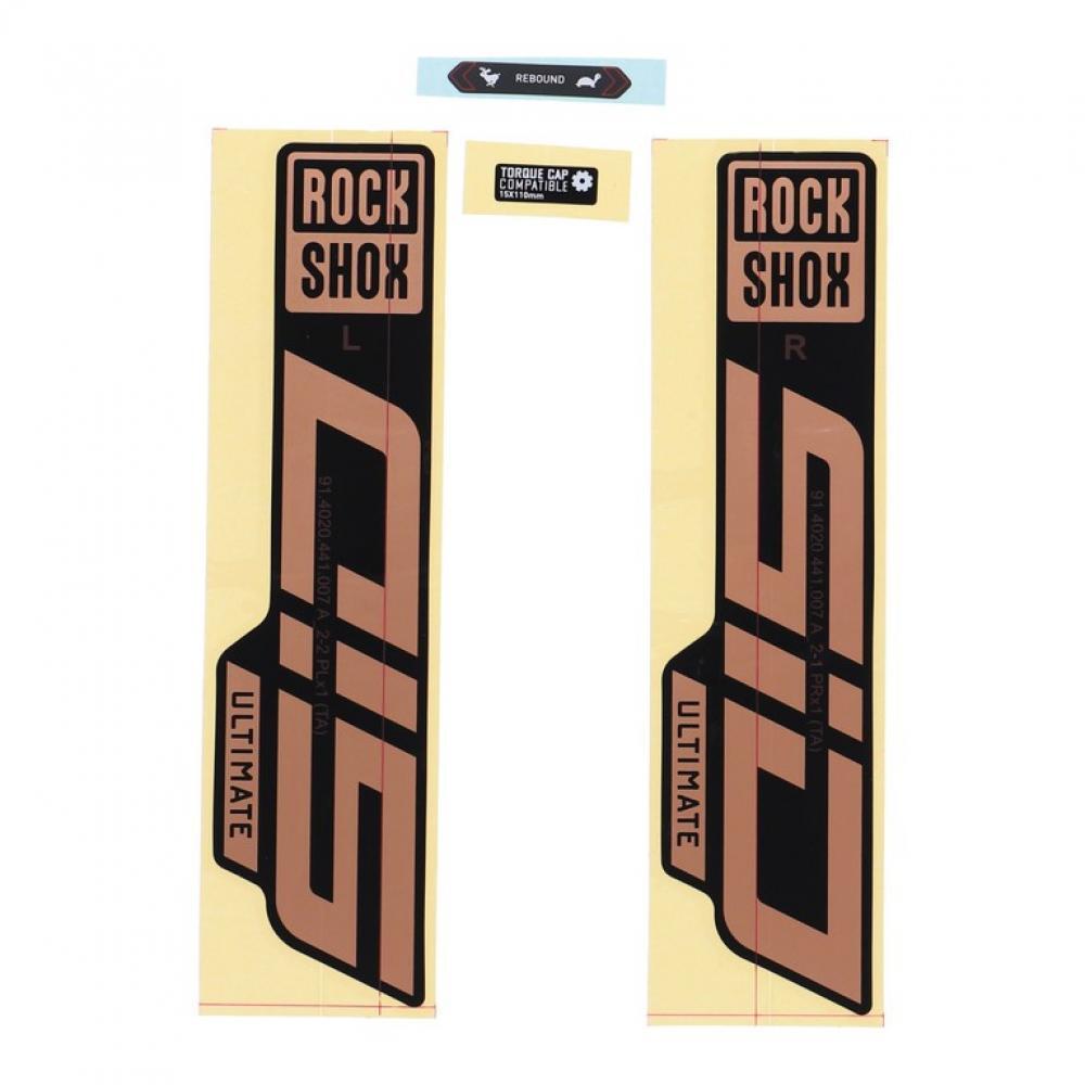 Zestaw naklejek na widelce Rockshox Sid Ultimate 2021