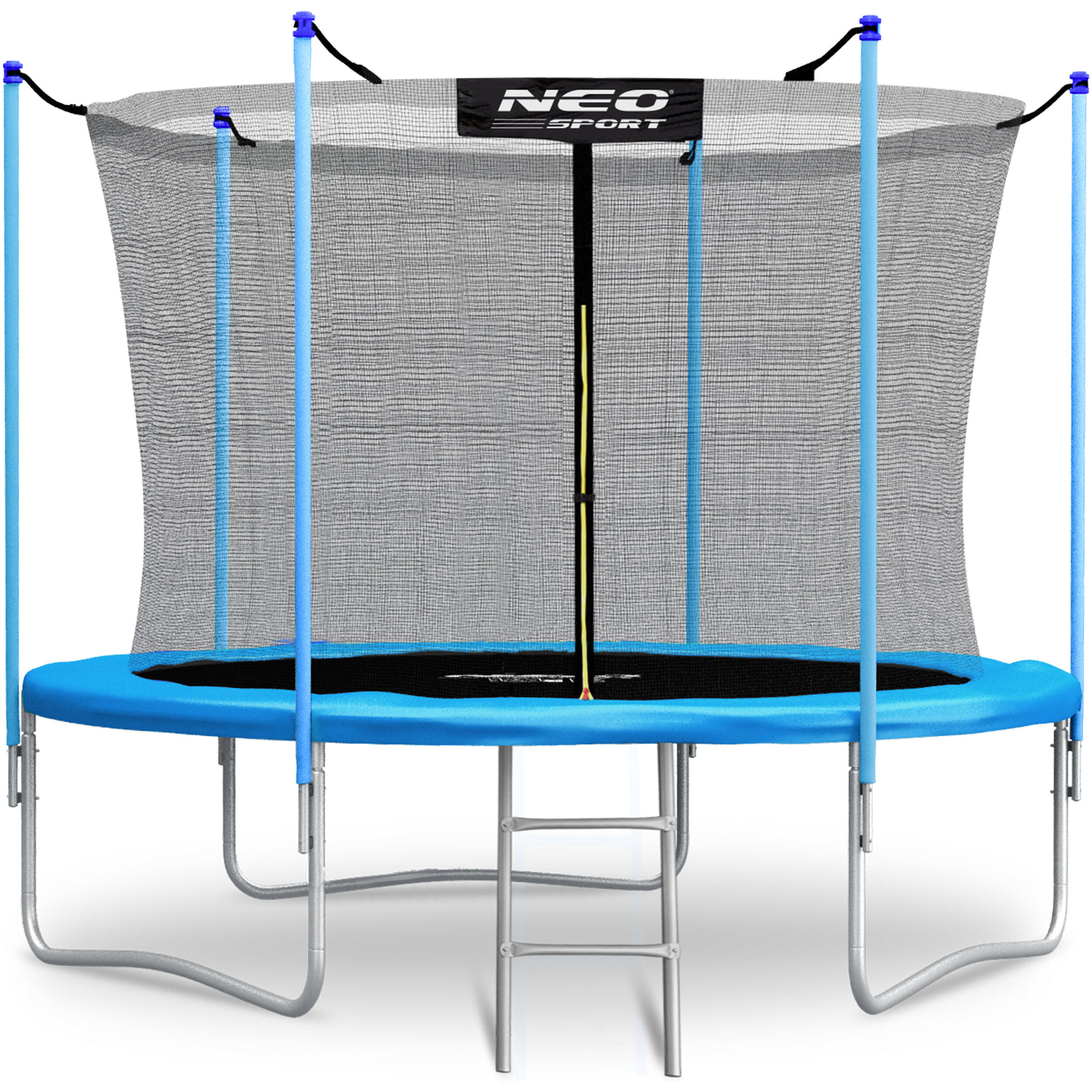 Trampolina ogrodowa Neo-Sport NS-08W181 z siatką wewnętrzną 8ft/252cm