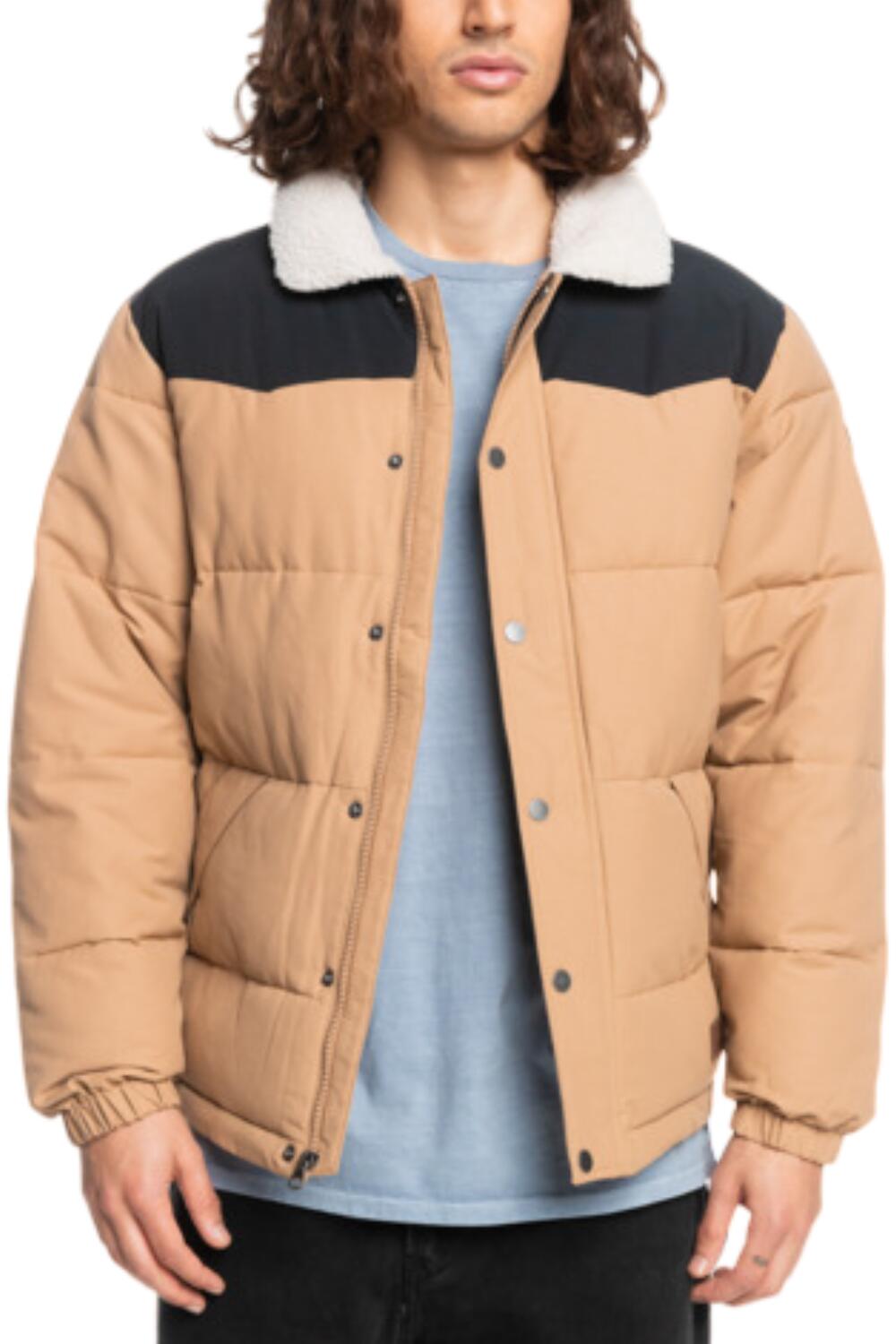 Kurtka zimowa męska Quiksilver Colourblock Puffer Jacket
