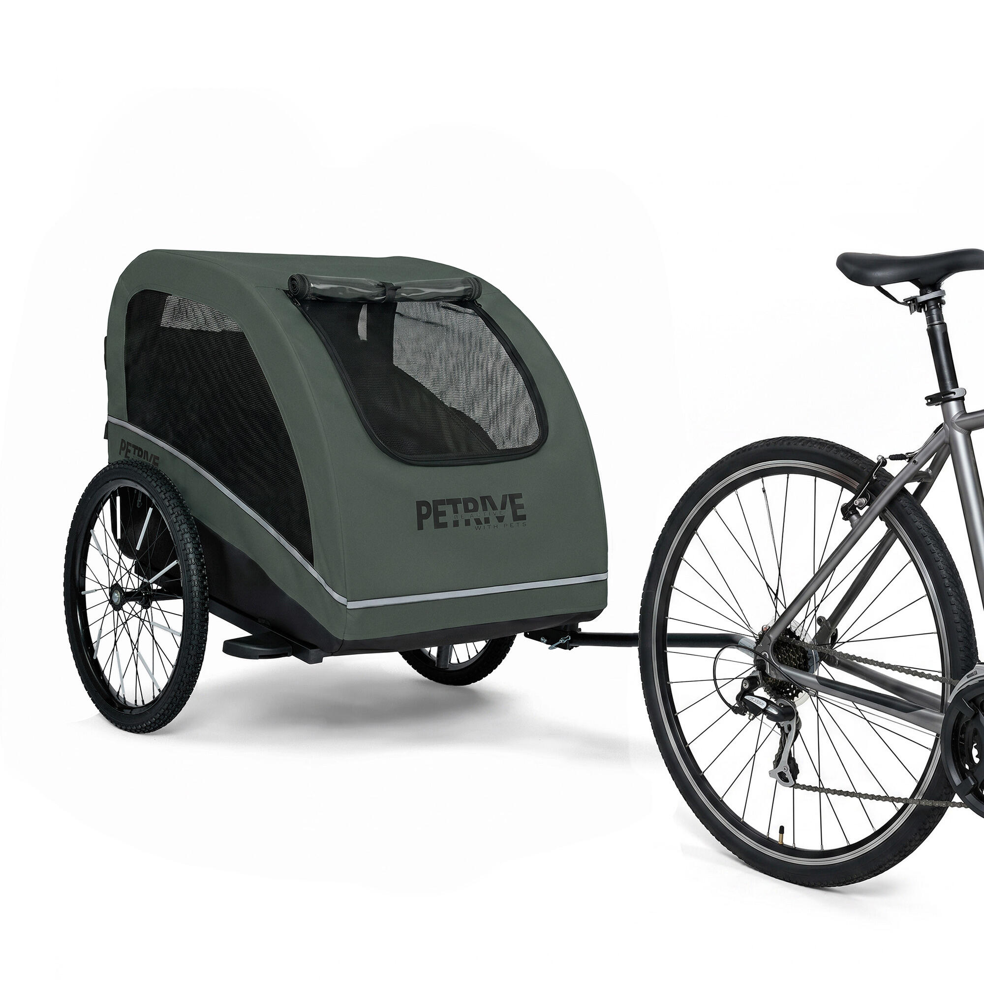 Przyczepka rowerowa dla psa PETRIVE do 40 kg