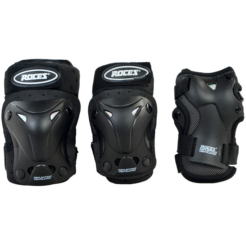 Ochraniacze na łyżworolki Roces Ventilated JR 3pack
