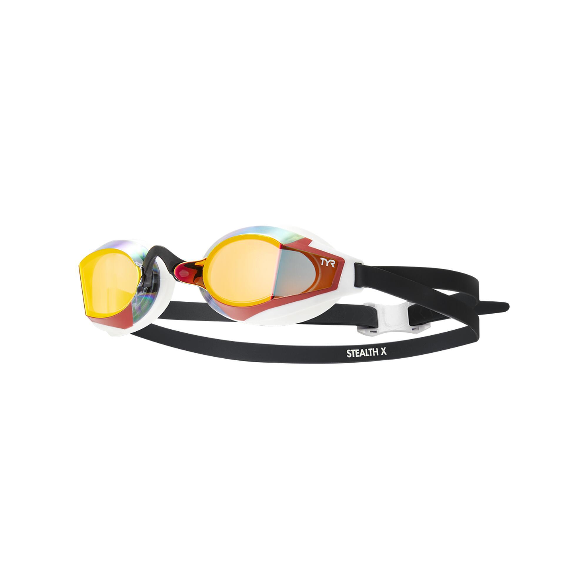 TYR Stealth-X Mirrored Performance Goggles – Performance & Confort