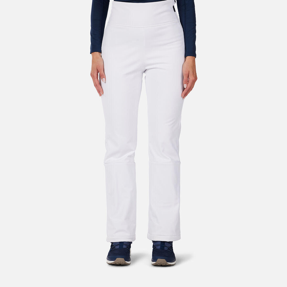 Spodnie narciarskie damskie Rossignol Ski Softshell White - M