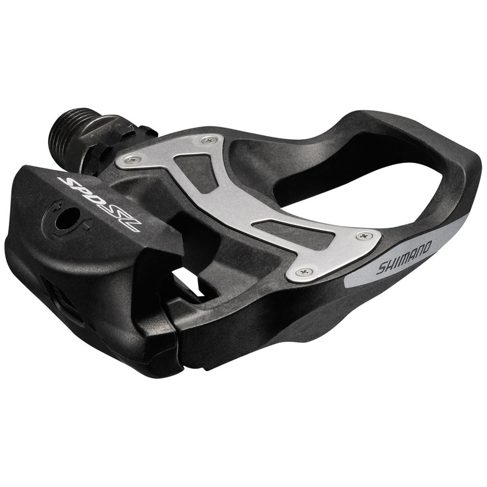 Pedały szosowe z mocowaniem jednostronnym wraz z klinem bez odblasku Shimano SPD