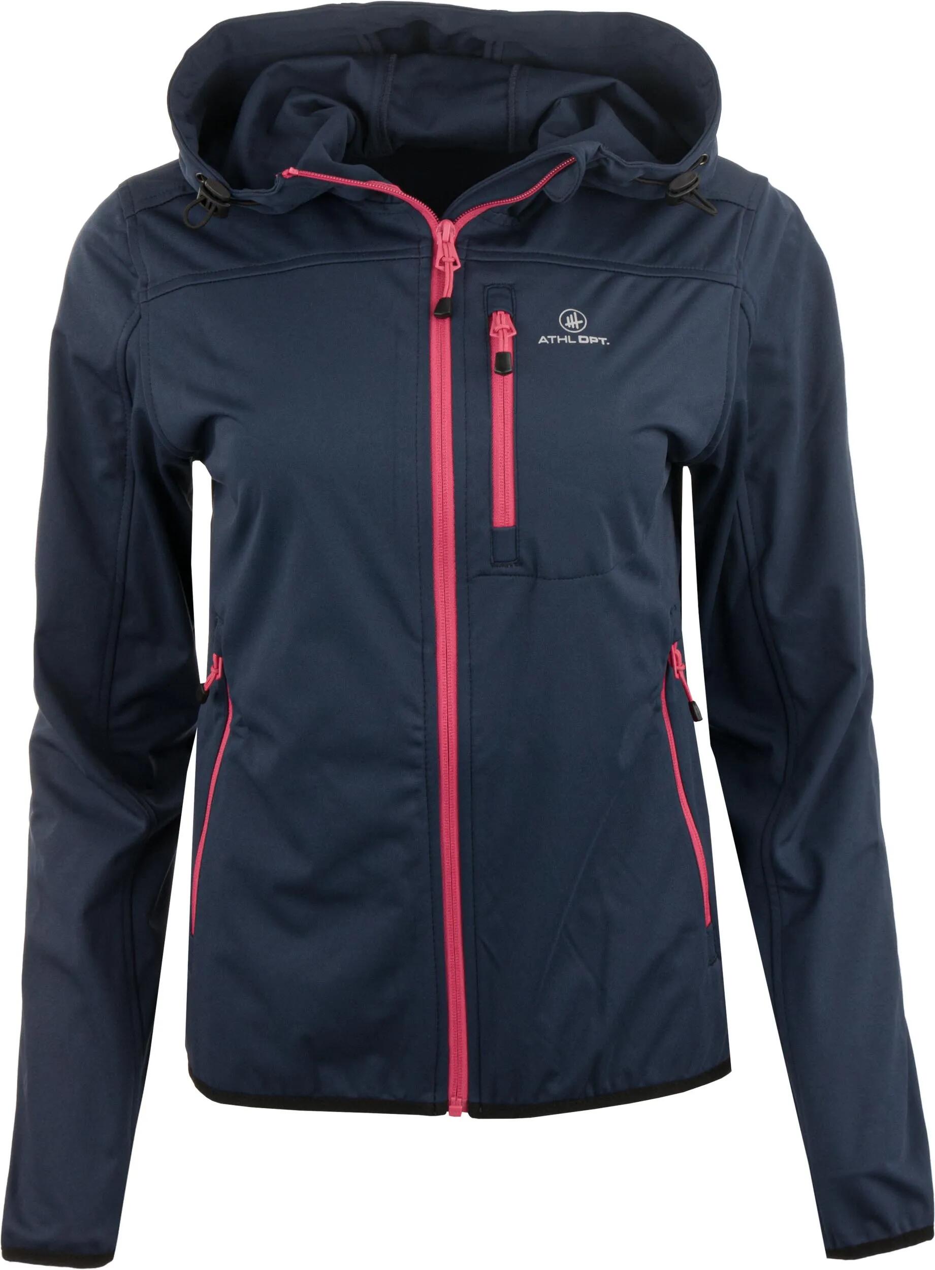 Damska kurtka softshell Athl. dpt Valeria granatowa