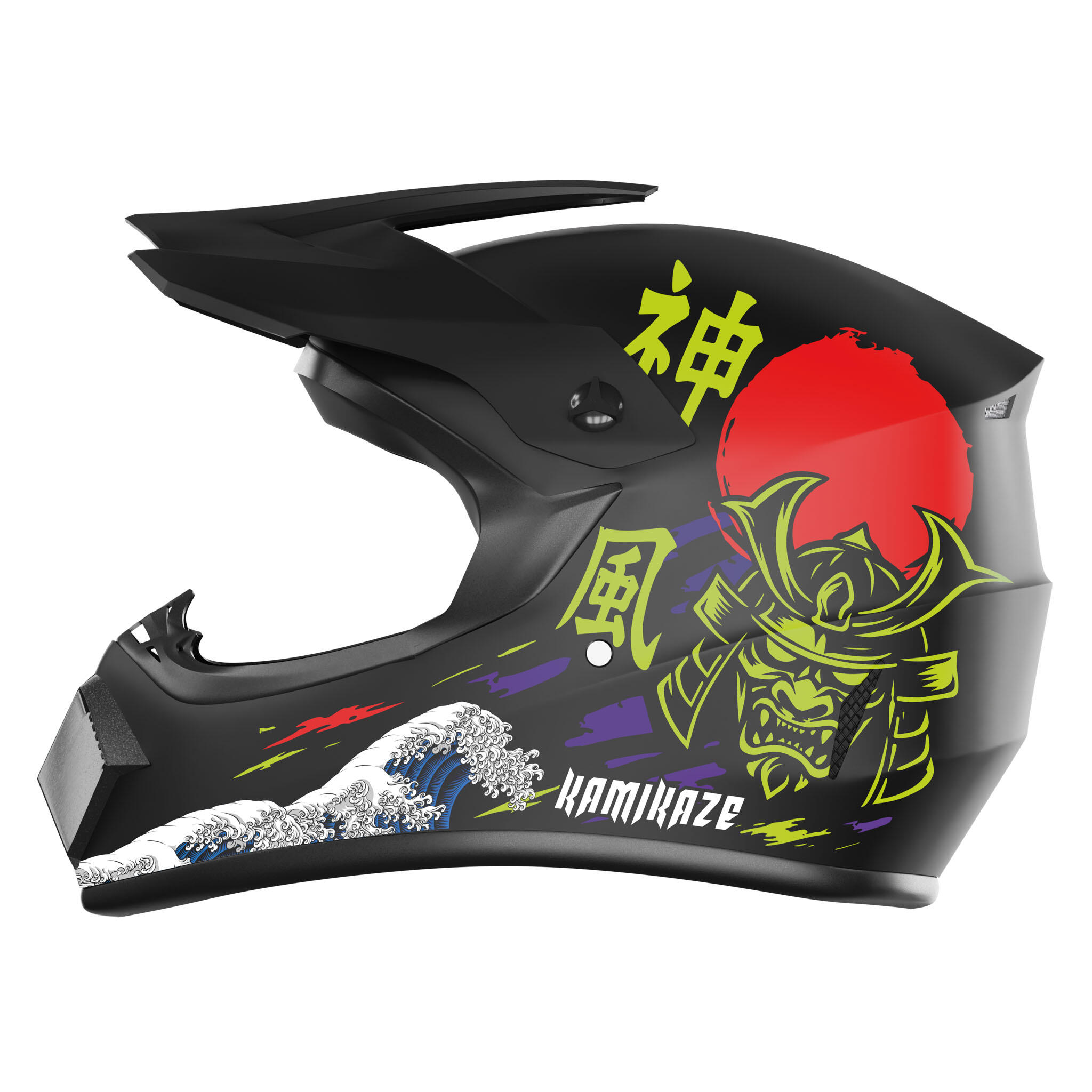 Kask Fullface do Hulajnogi Kamikaze Wave