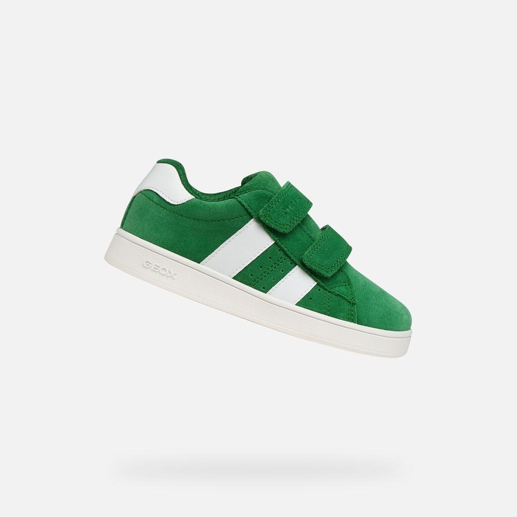 Baskets Geox J65LSC Vert