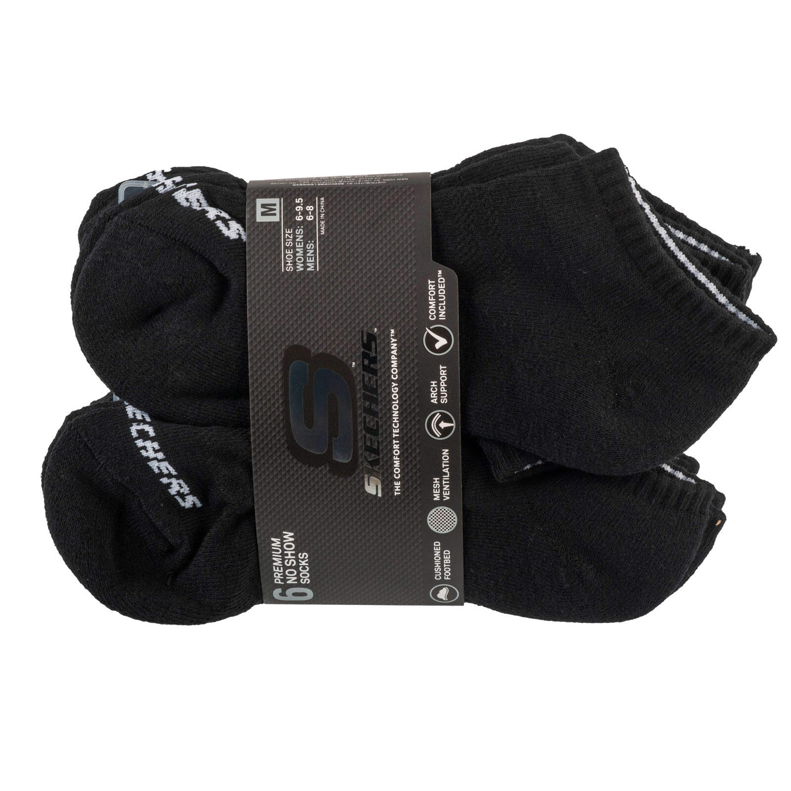 Skarpetki sportowe dla dorosłych 6pk Unisex 1/2 Terry Crew