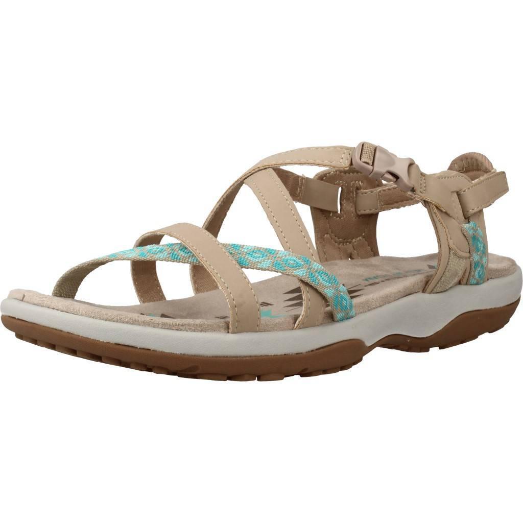 Sandały SKECHERS REGGAE SLIM VACAY Jasnobrązowy