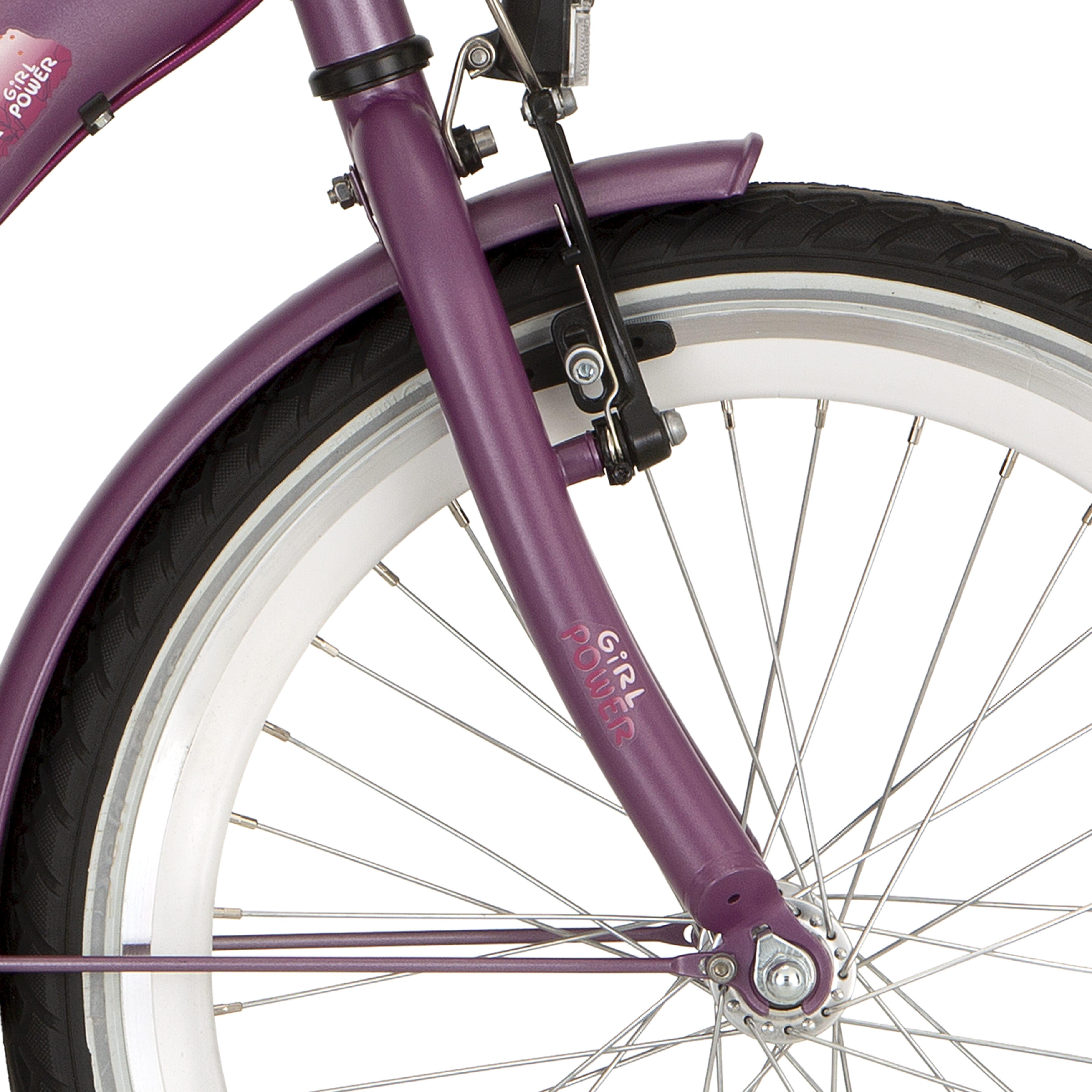 Widelec Alpina V Fork 20 GP fiolet matowy