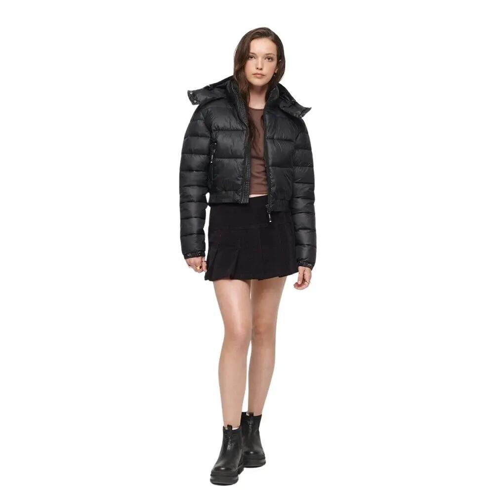 Damska krótka kurtka z kapturem Superdry Fuji