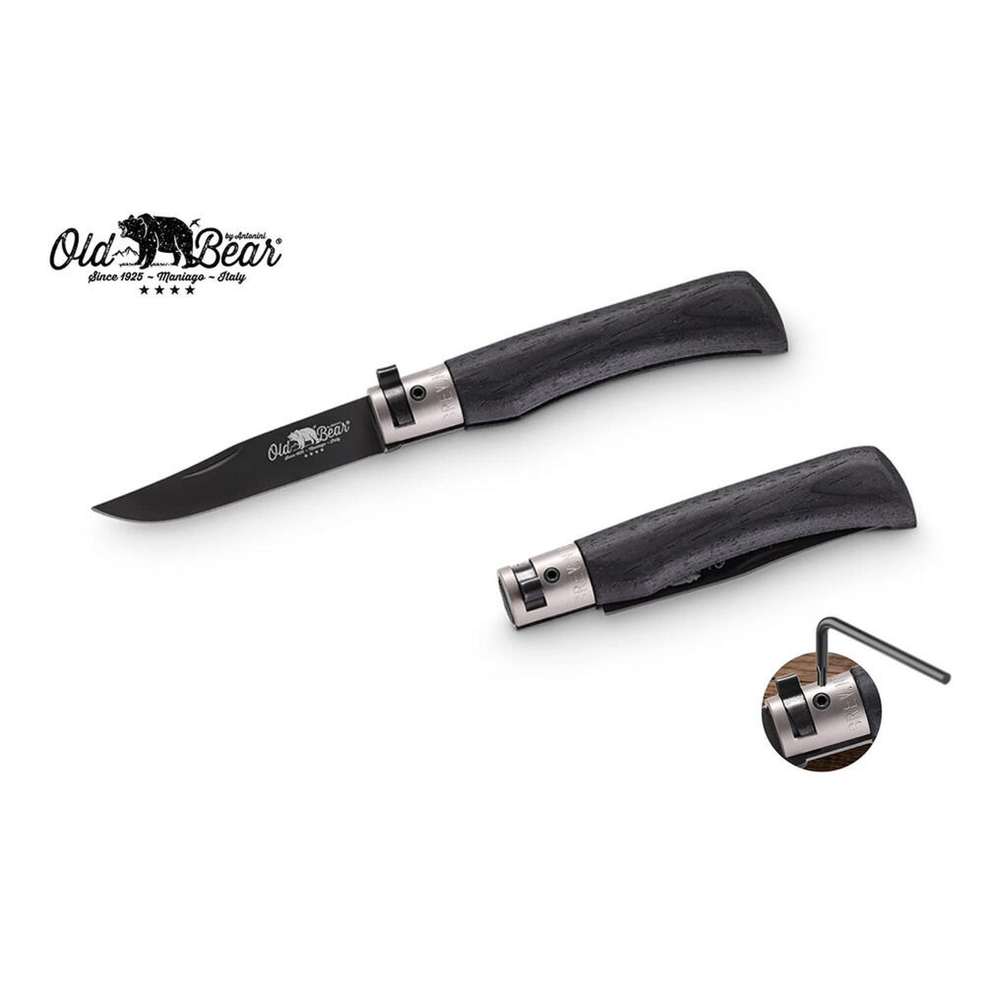 Nóż składany Antonini KNF Lamin Black Stainless