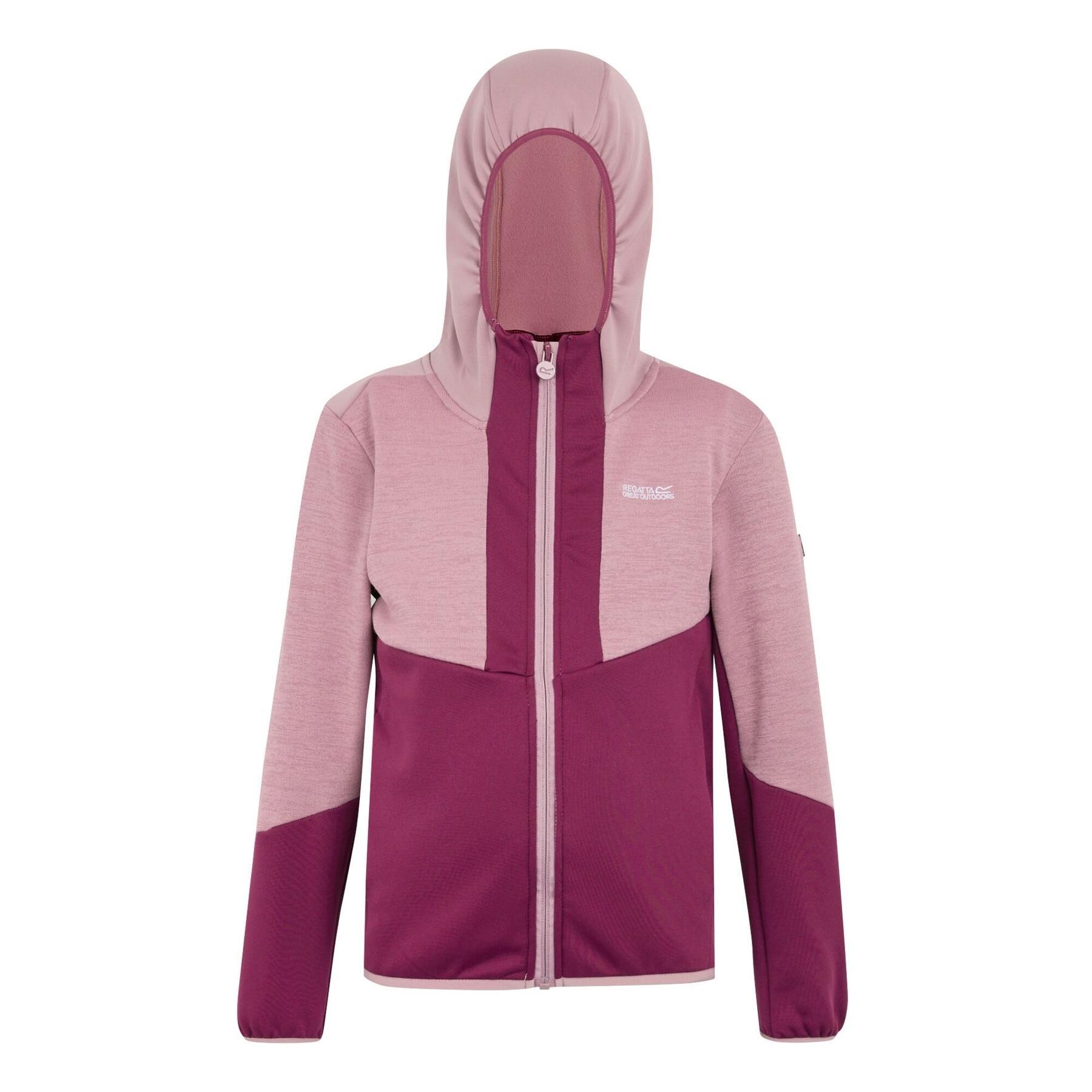 Dziecięca bluza z kapturem z pełnym zamkiem błyskawicznym Regatta Dissolver X