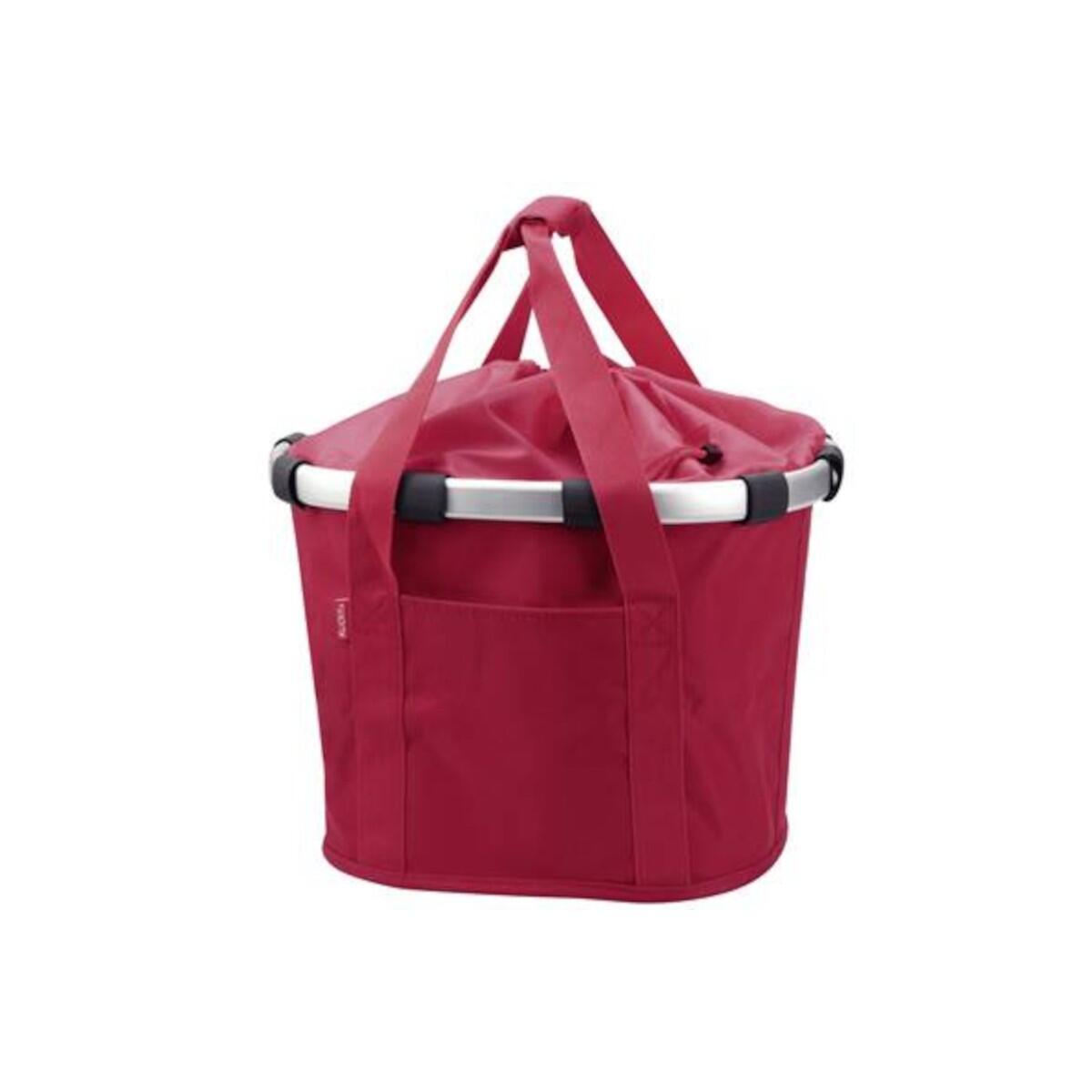 Przedni kosz rowerowy „Bike Basket” czerwony