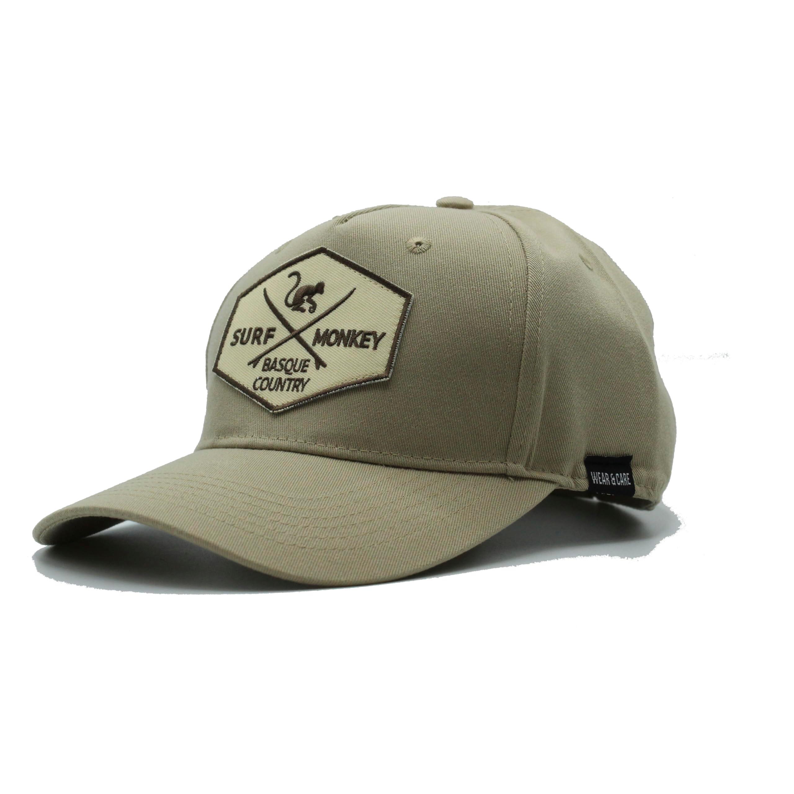 Czapka Trucker - 5 Paneli - Poliester z Recyklingu (Beżowa)