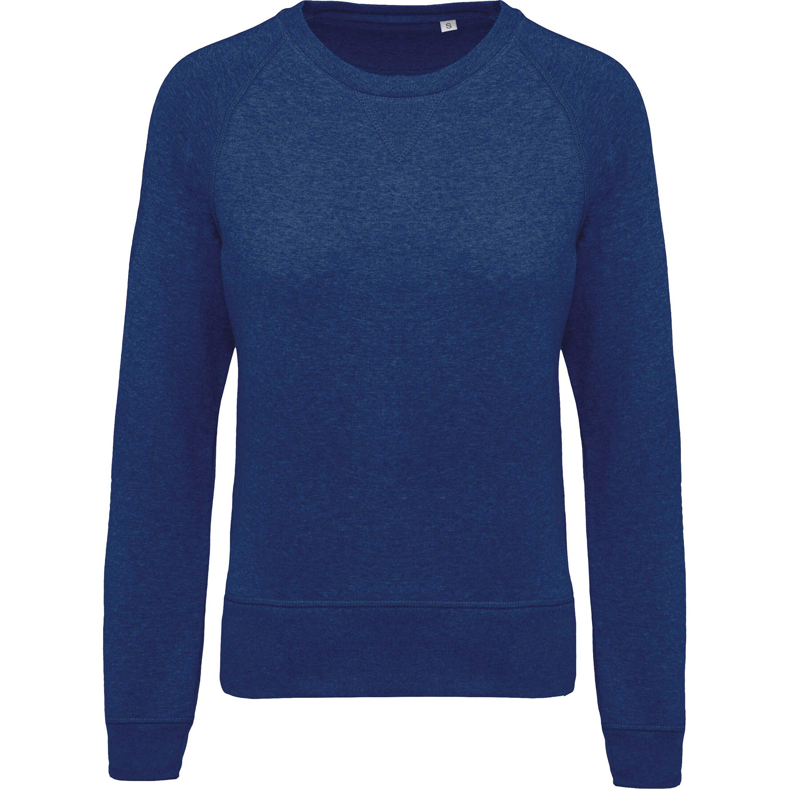 Bluza damska z okrągłym dekoltem z bawełny organicznej Kariban