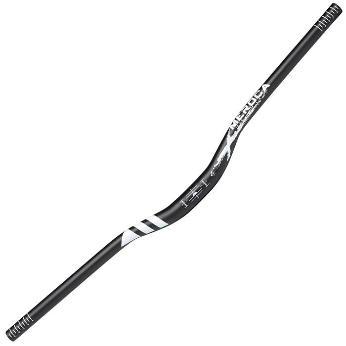 Kierownica rowerowa Meroca CB-01 780mm 30mm 31,8mm czarno-biały
