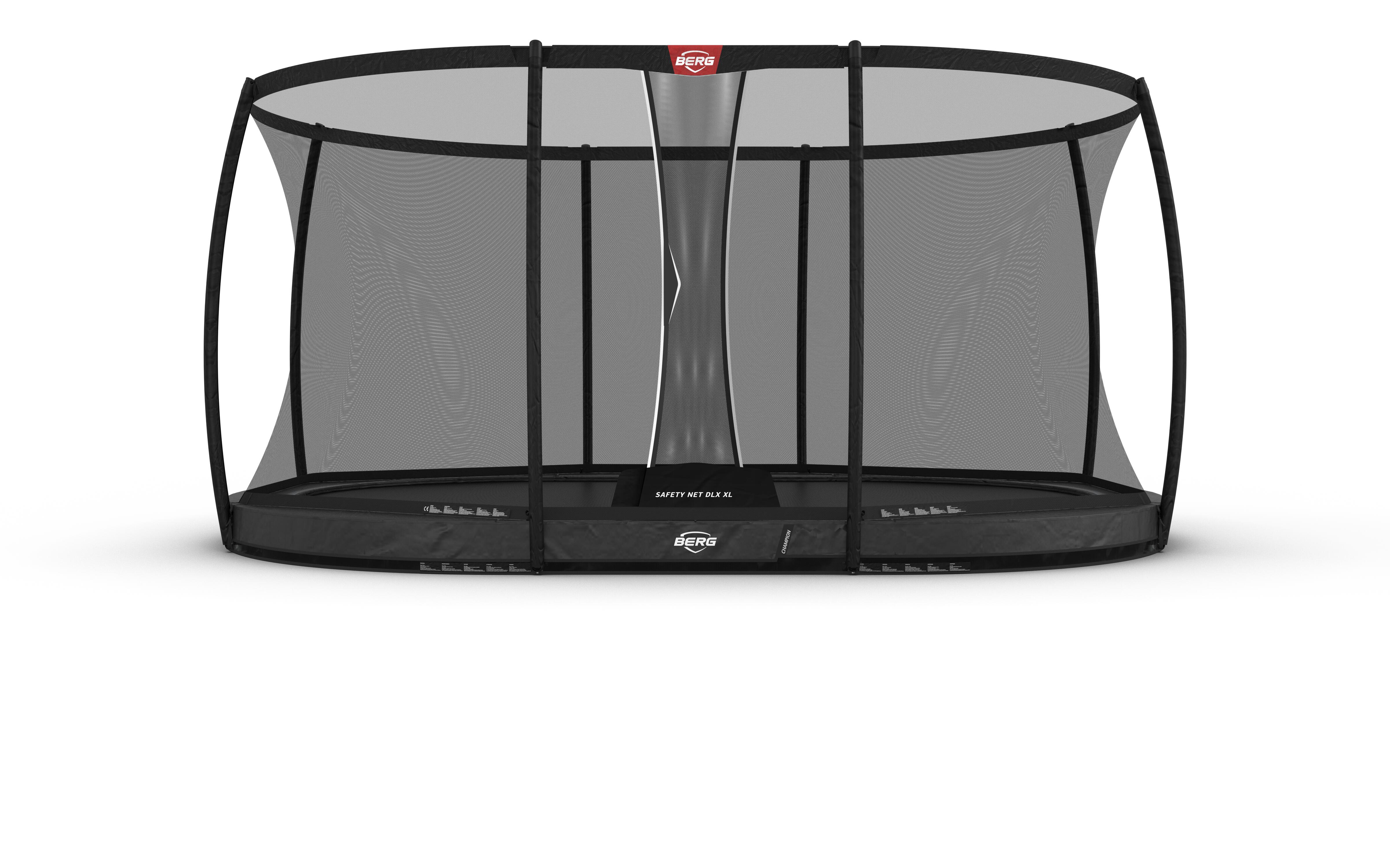 Trampolina Grand Champion InGround 520 + Siatka Bezp. DLX XL