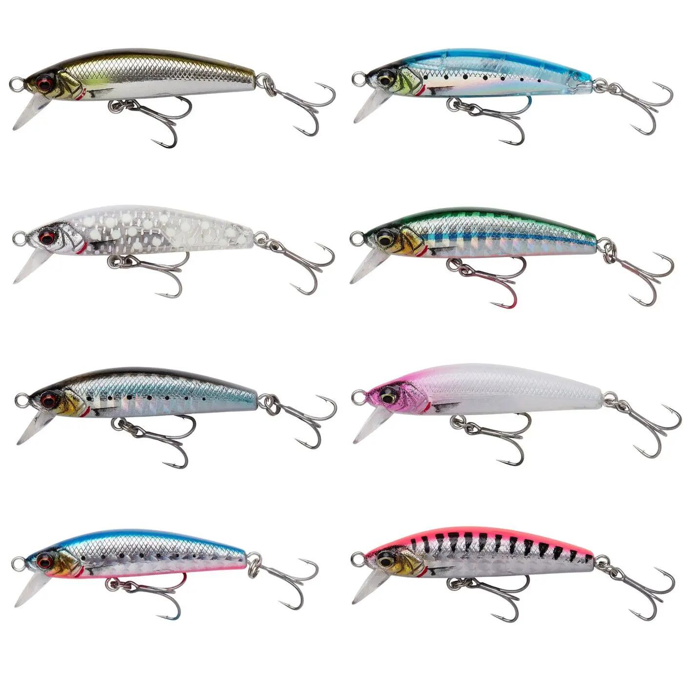 Appât de pêche Savage Gear Gravity Sinking Minnow Srebro