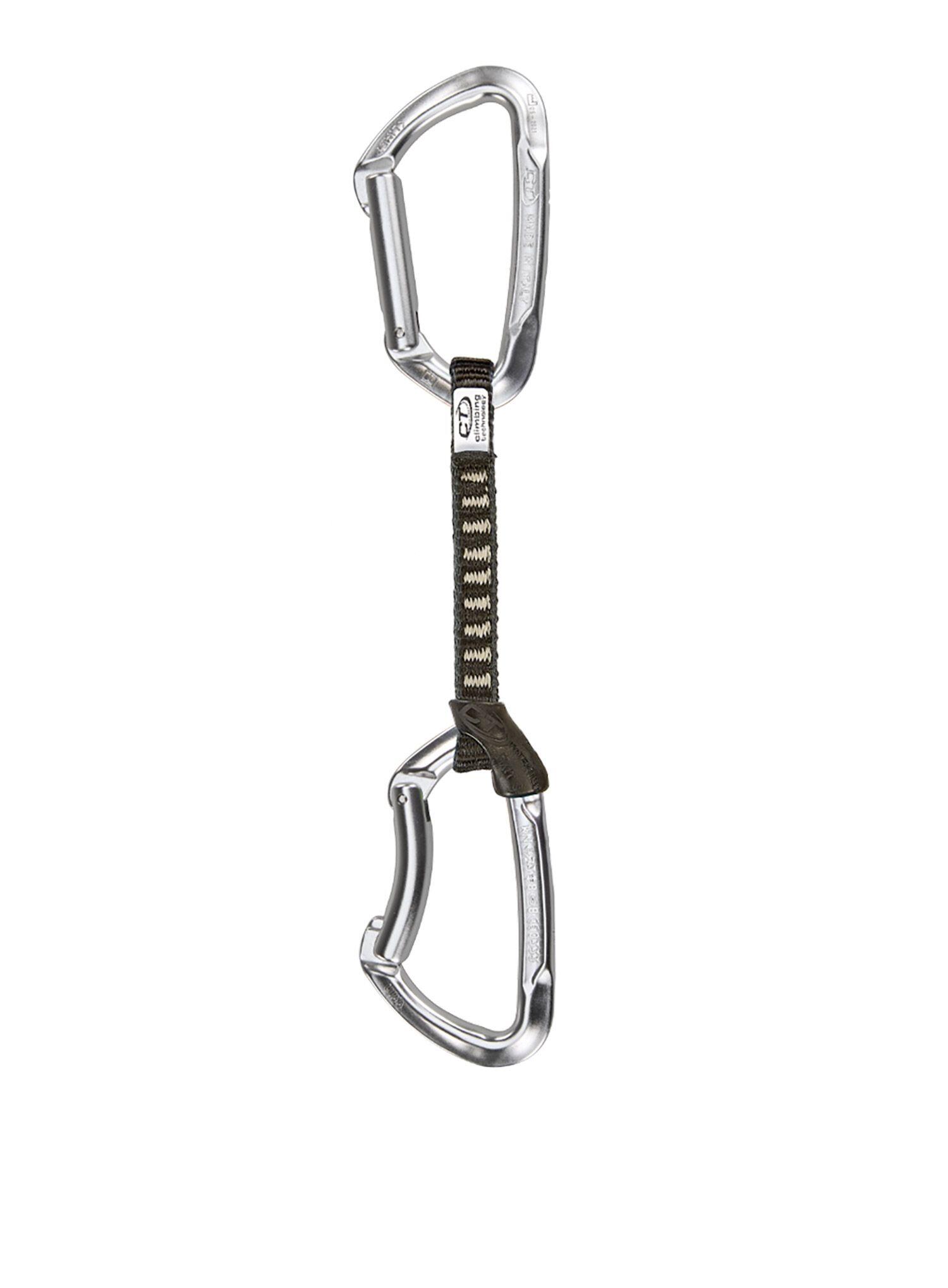 Ekspres wspinaczkowy Climbing Technology Lime Set UL 12 cm - silver