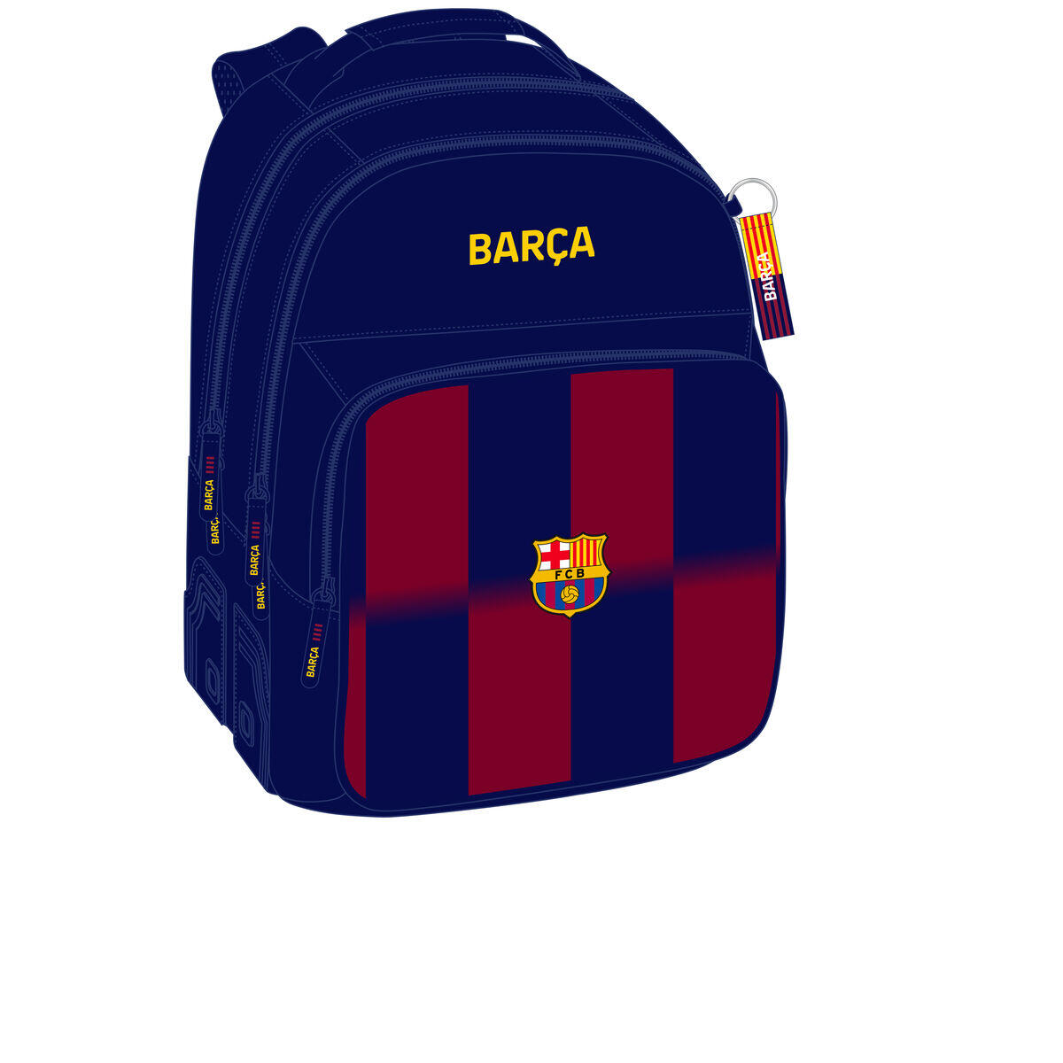 Plecak szkolny F.C. Barcelona Poliester 600D