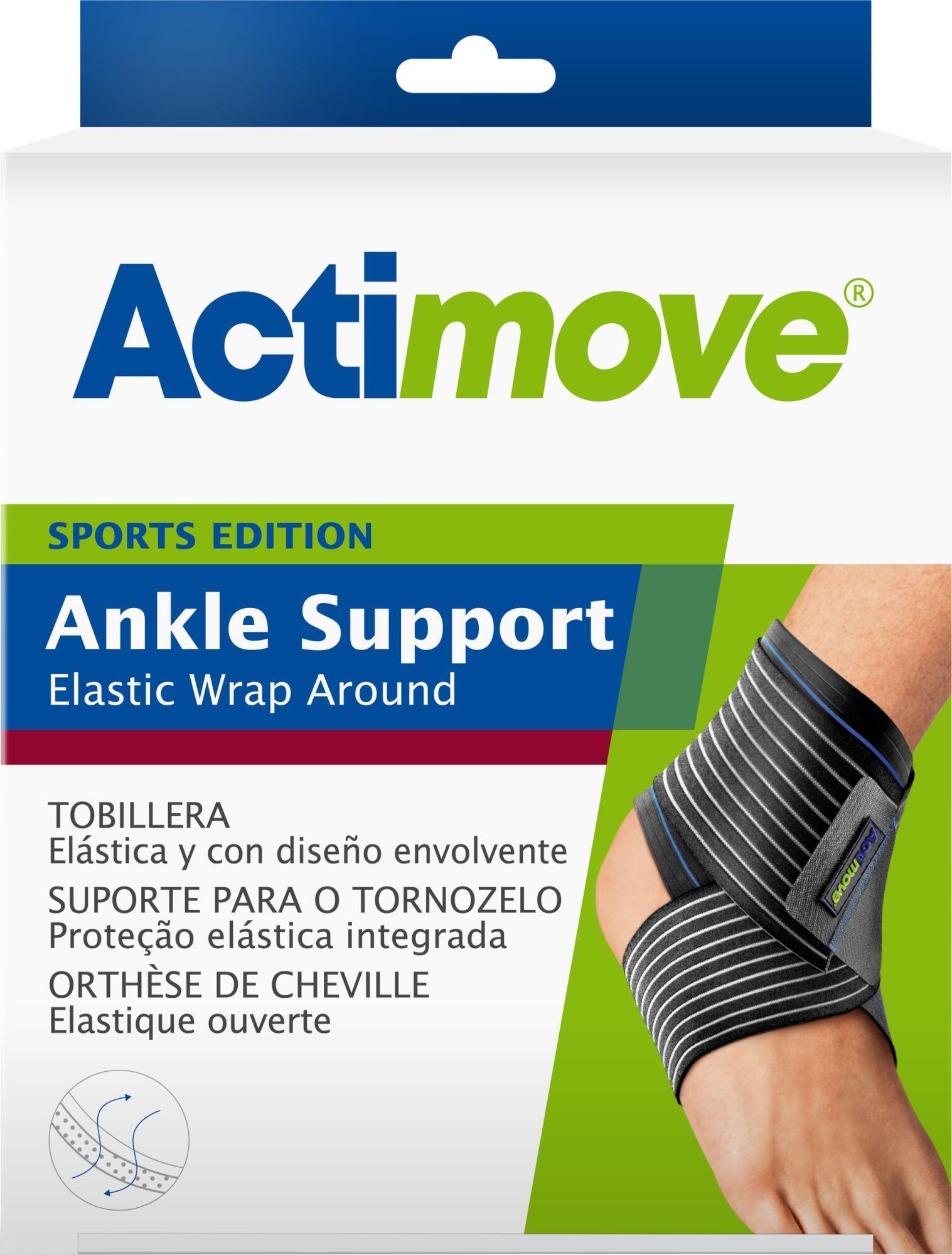 Stabilizator stawu skokowego Actimove Sports Edition z elastycznym pasem