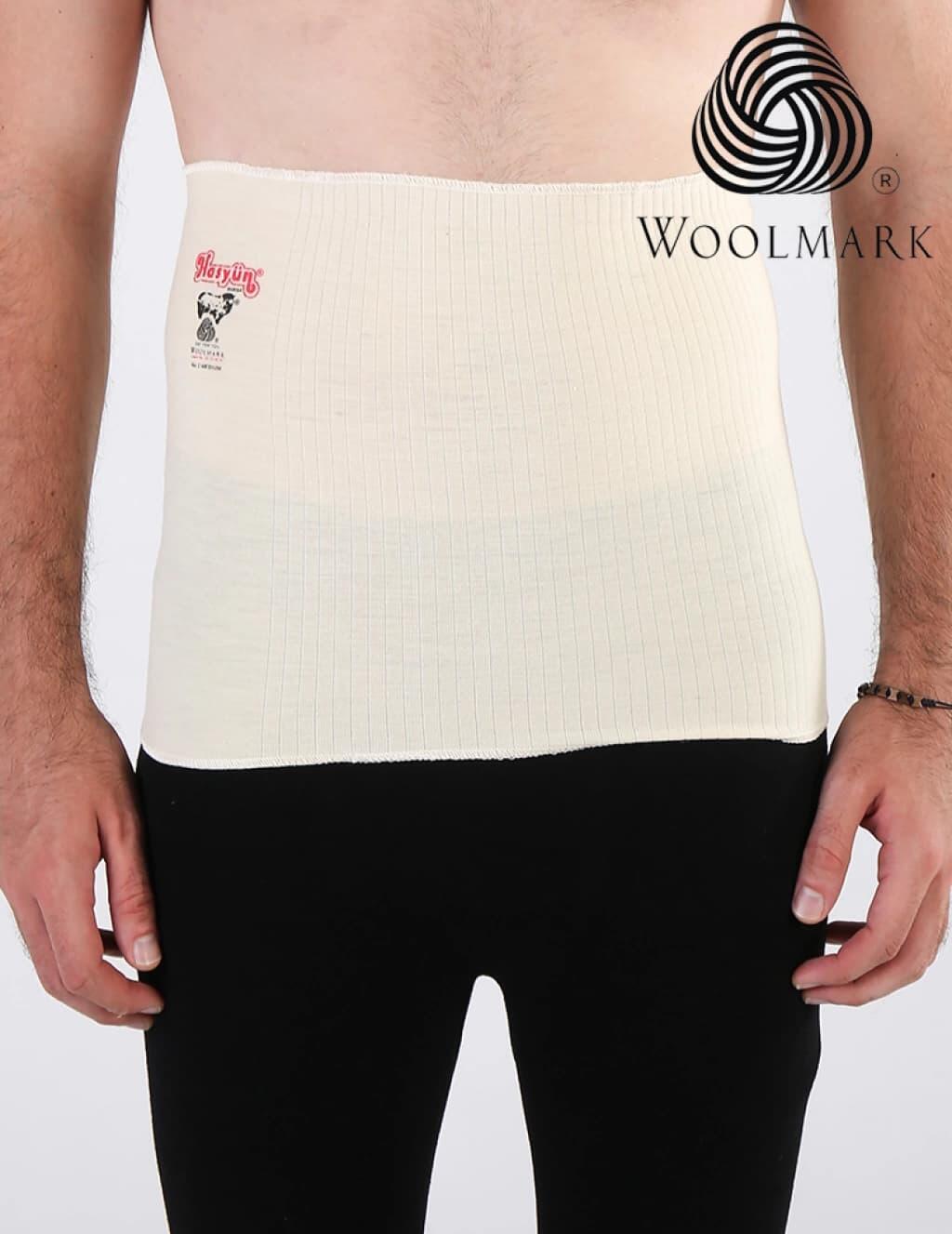 Pas rozgrzewający na kręgosłup unisex 100% Wełna Woolona