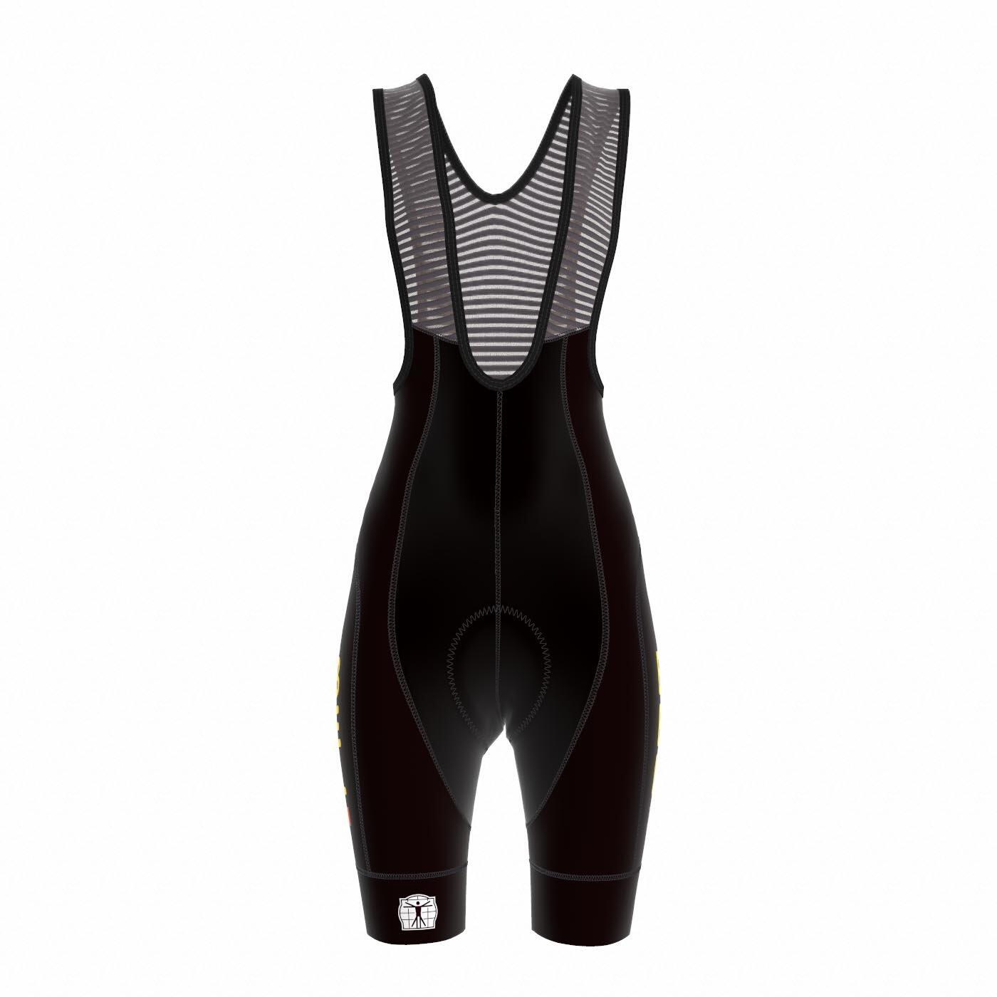 Cycling Shorts Breathable Women - Official Team Belgium Icon Black