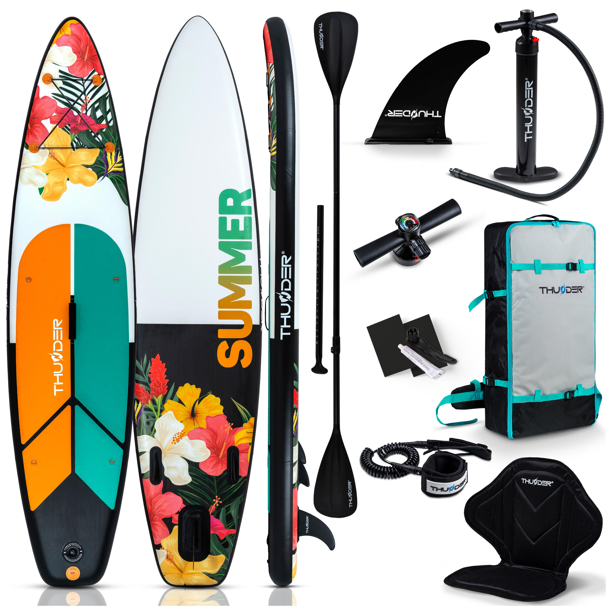 Deska SUP pompowana akcesoria THUNDER NOX 320cm