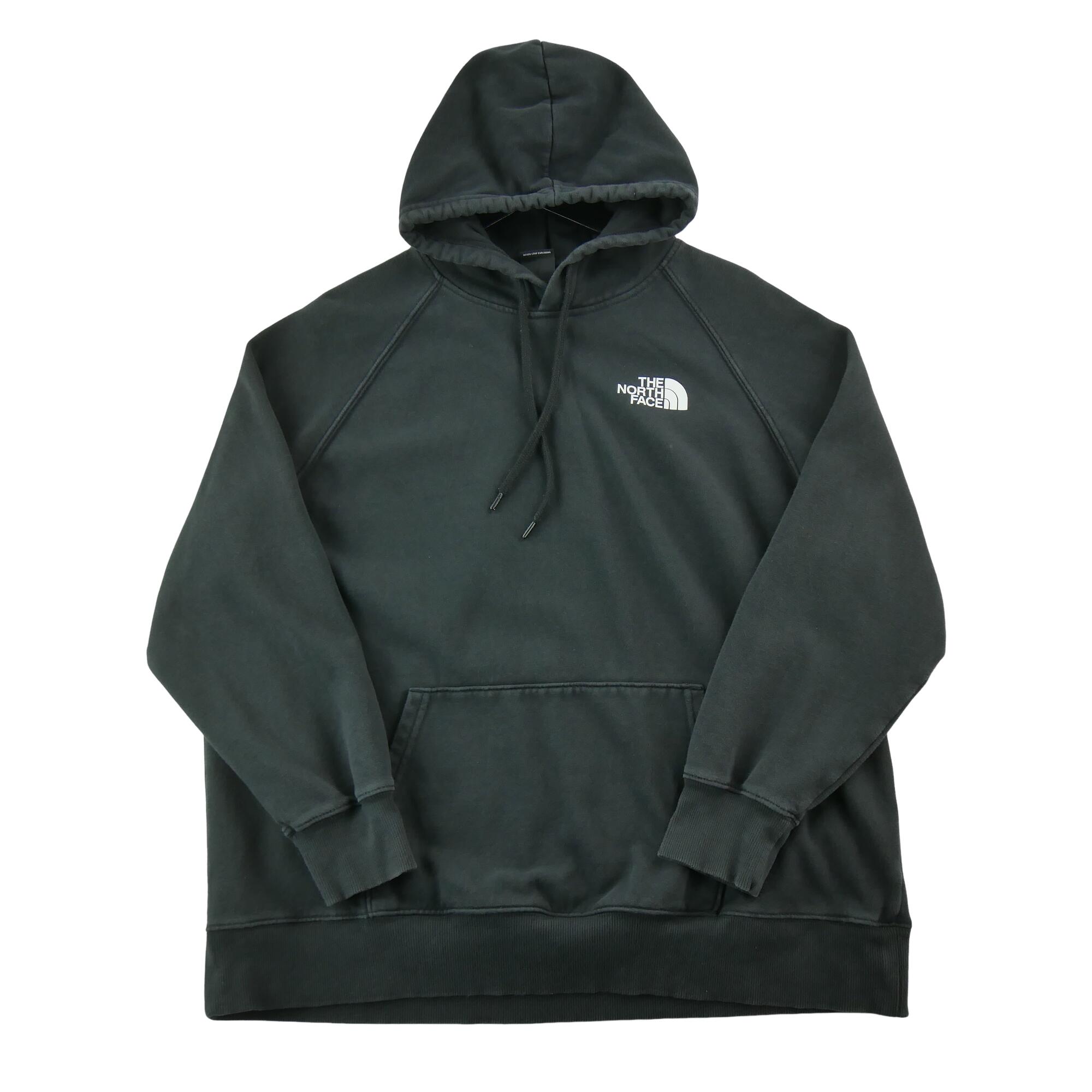 Second life - Bluza damska z kapturem The North Face czarna - Jak nowy