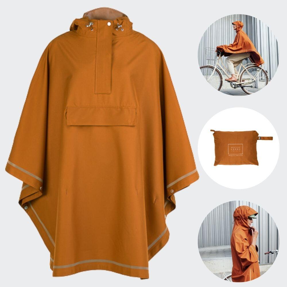 Weathergoods Sweden ponczo Imbris miedziane L