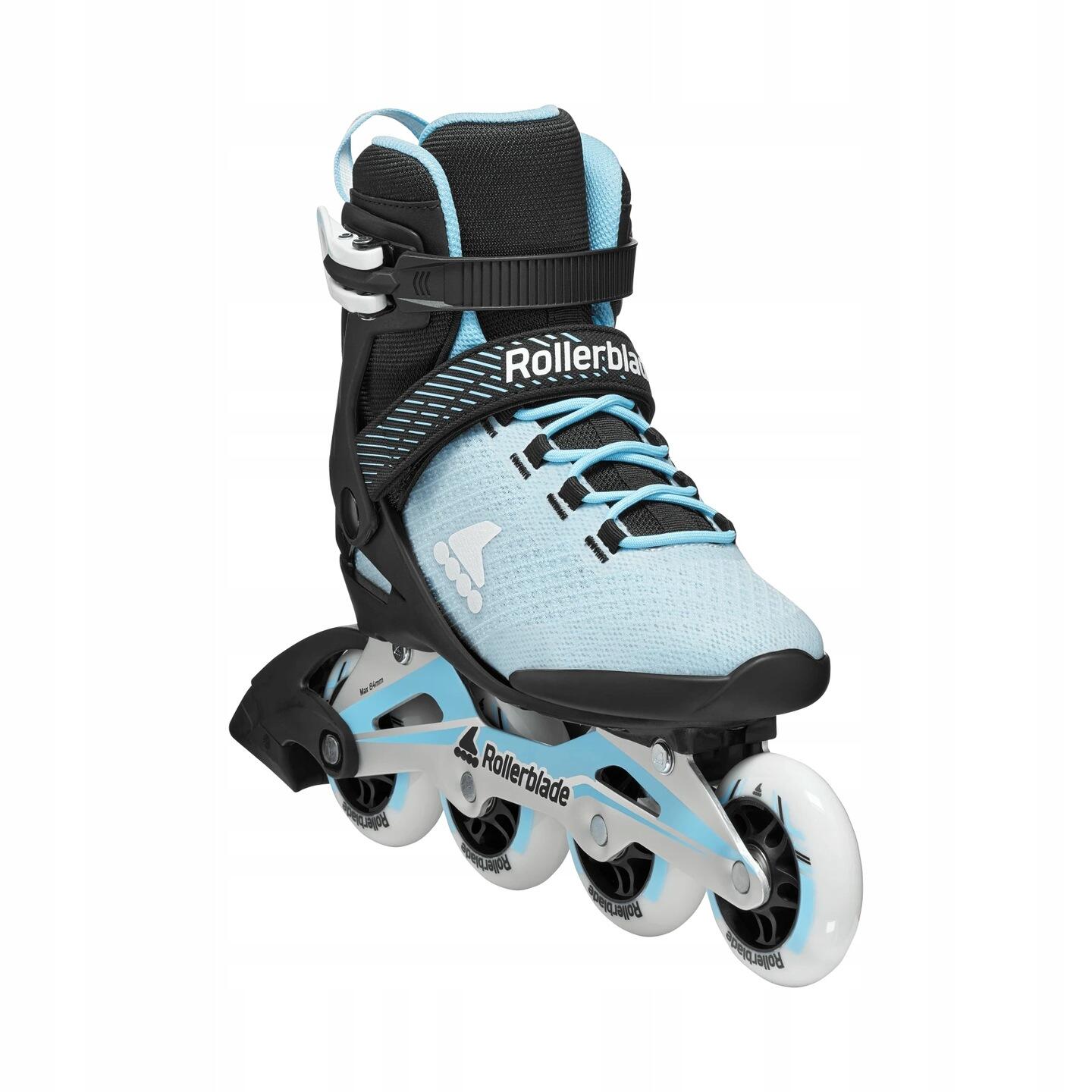 Damskie łyżworolki Rollerblade Macroblade 80 Powder Blue/Black
