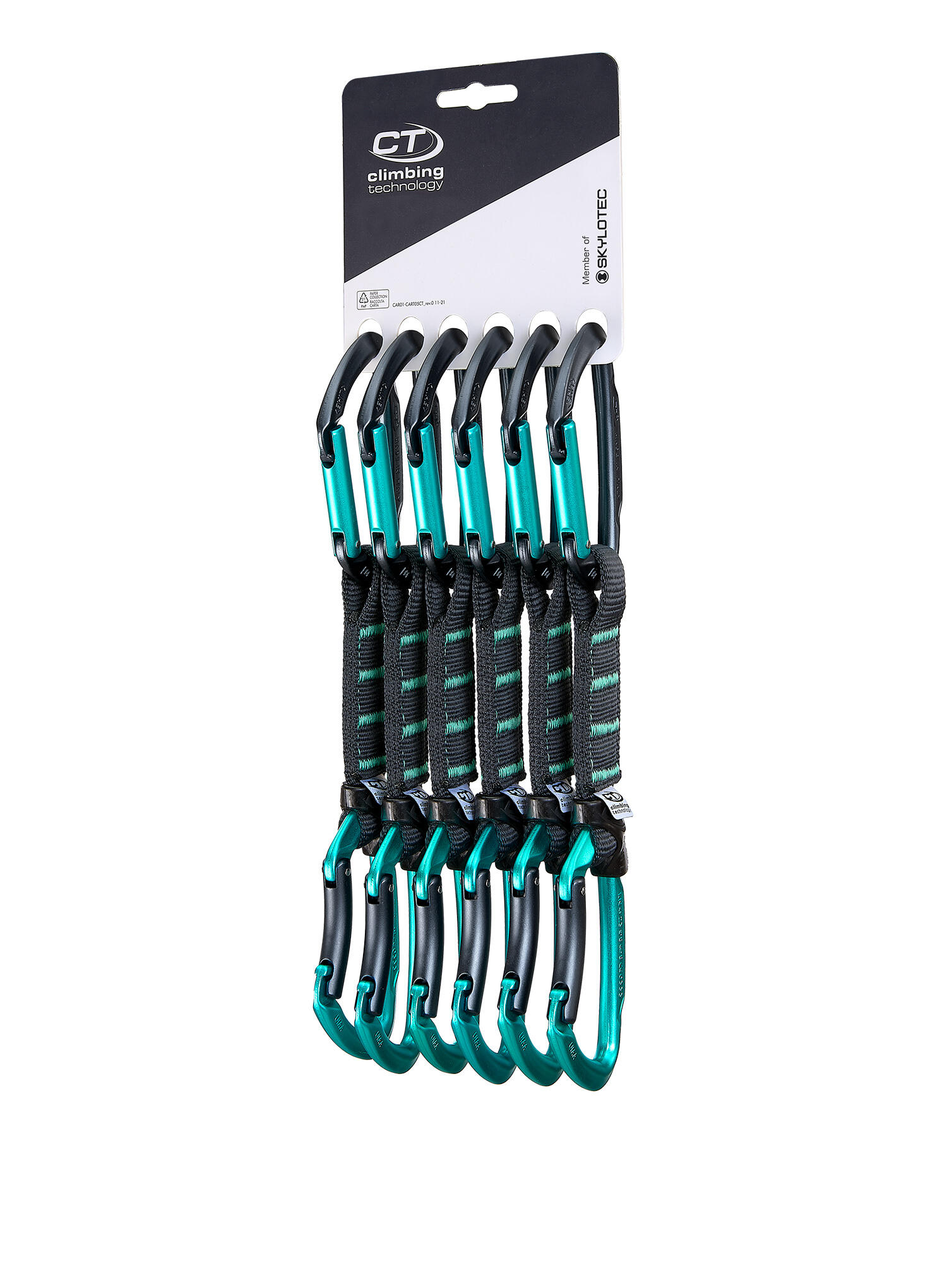 Ekspresy wspinaczkowe Climbing Technology Lime B Set NY Pro 12 cm 6-pack
