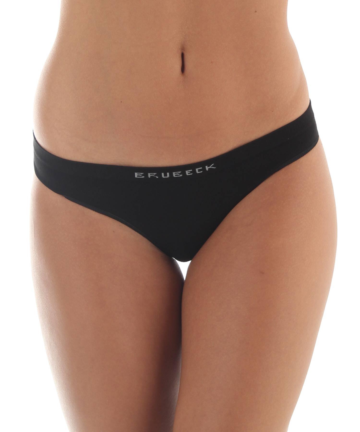 Majtki damskie stringi bawełniane Brubeck COTTON