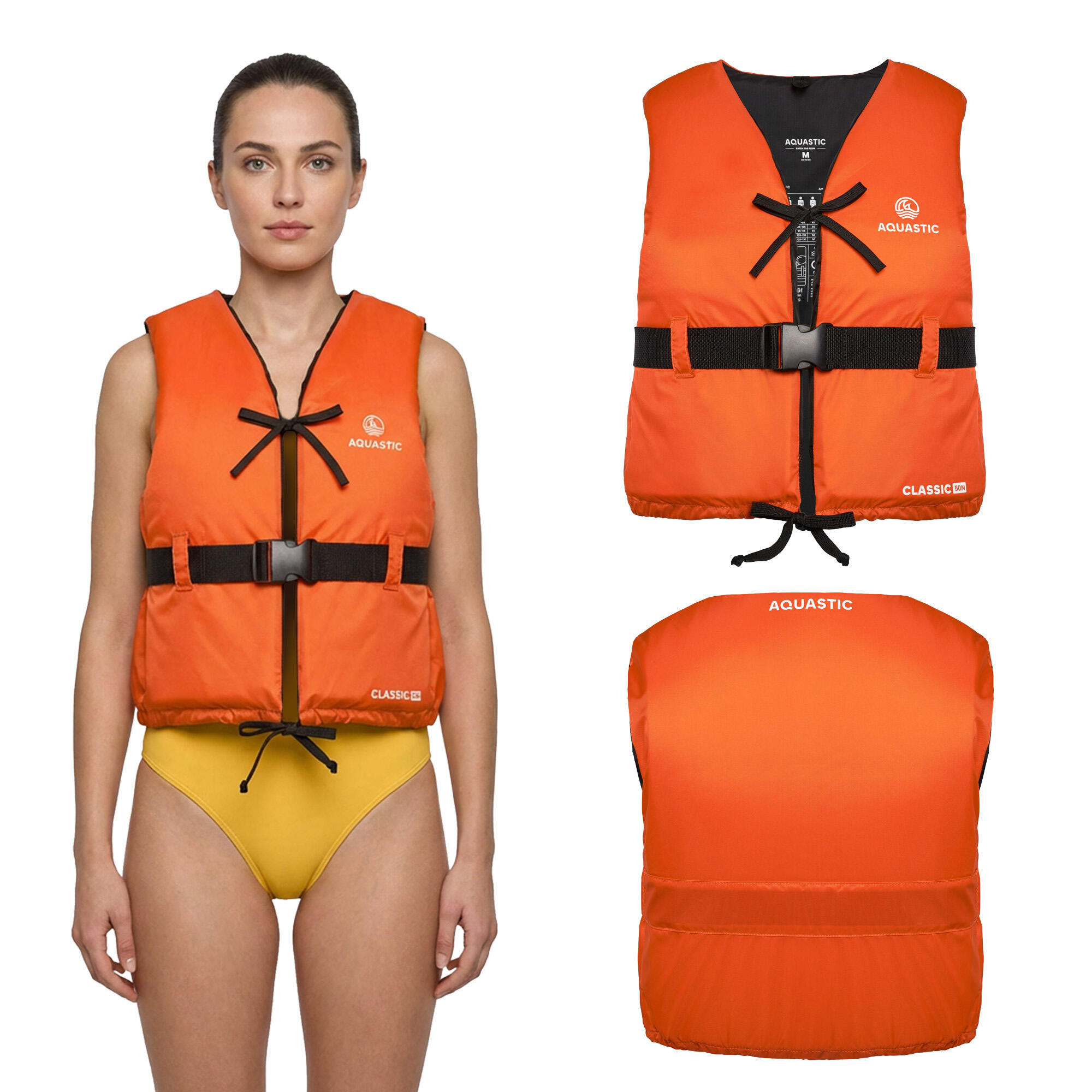 Kamizelka asekuracyjna AQUASTIC Classic 50N