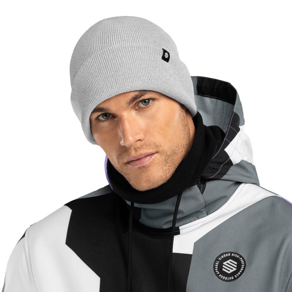 Czapka zimowa beanie męska Snowflake
