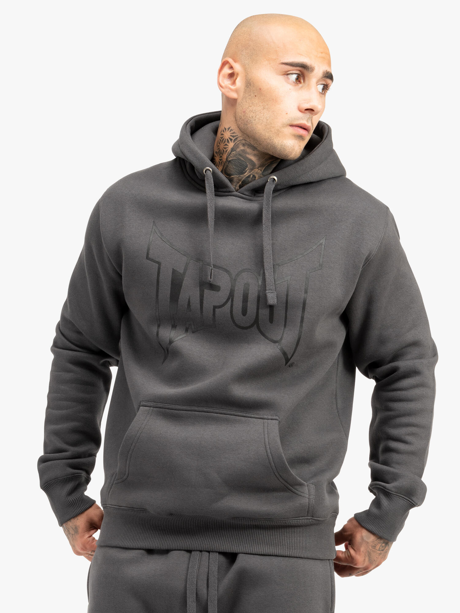 Bluza z kapturem o klasycznym kroju Tapout Basic