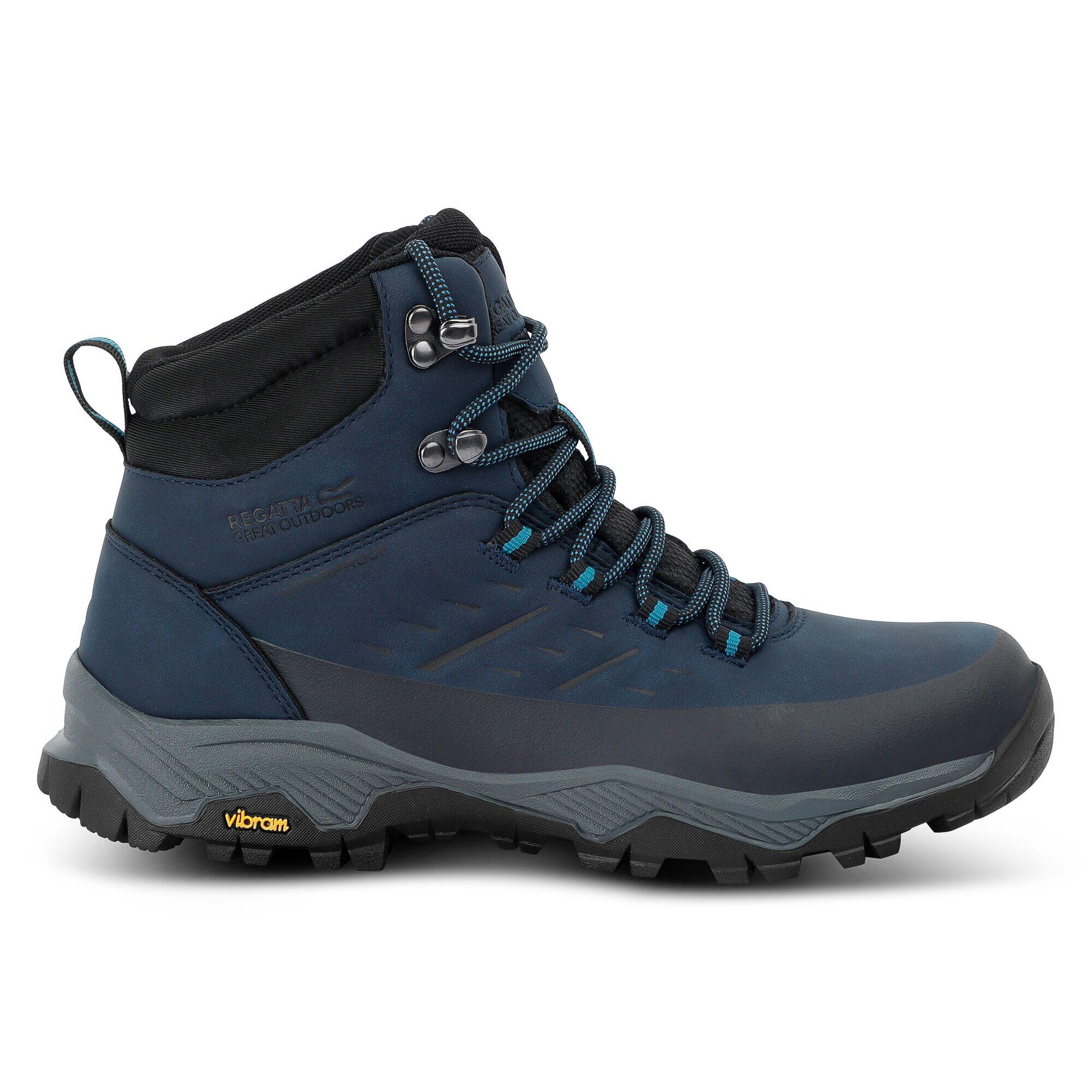 Buty damskie trekkingowe wysokie z membraną Blake Vibram
