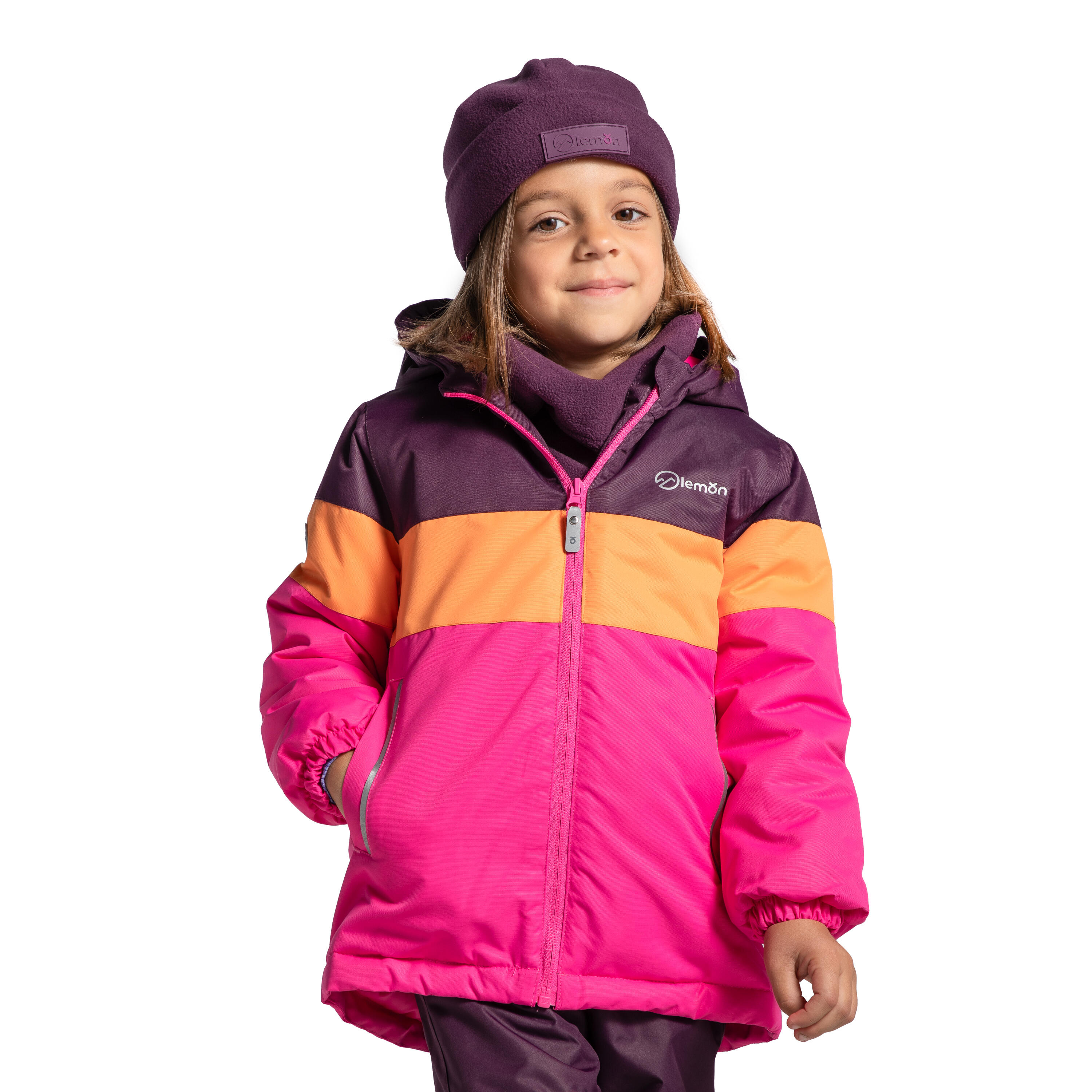 Kurtka narciarska dziecięca Lemon Explore ZL4