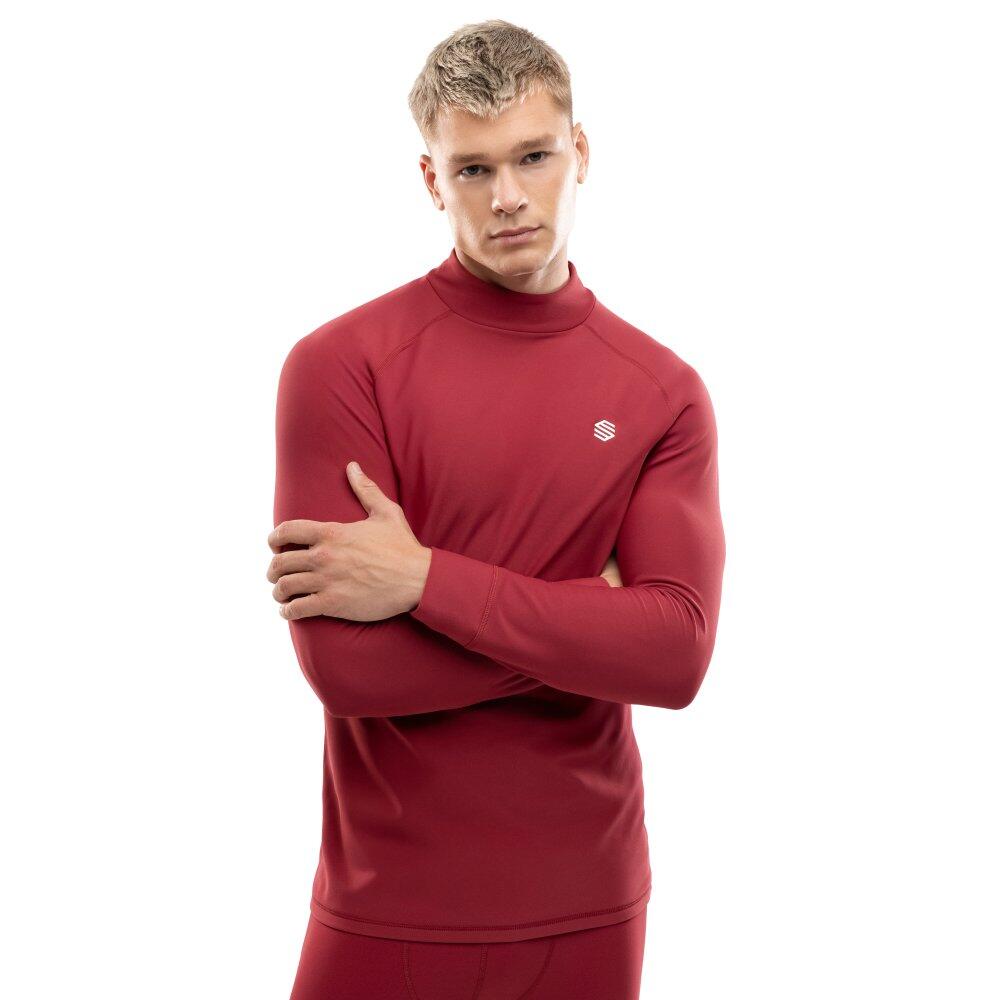 Męska podkoszulka termoaktywna Sporty zimowe Siroko Slush Brown