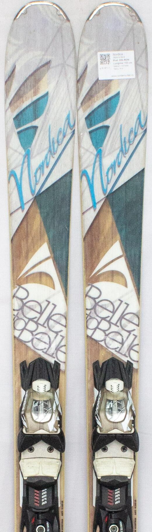 Second Life- Narty NORDICA Belle to Belle, 161 cm- Stan dobry