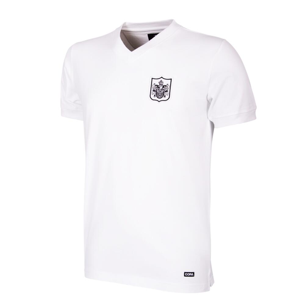 Koszulka retro piłkarska dla dorosłych - Fulham FC 1959-60 - Biała