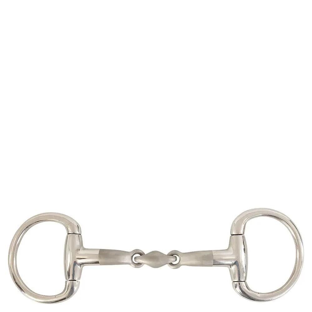 Oliwkowe wędzidło dla koni BR Equitation Satin Sense